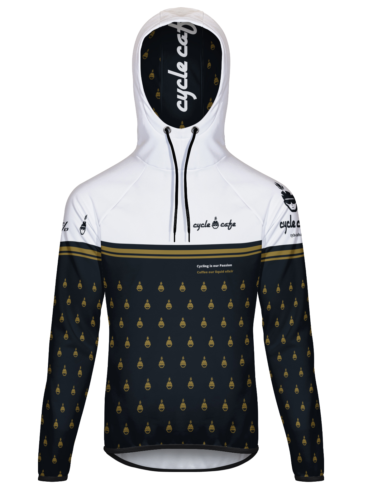 Sport Funktions-Hoodie RRT3244M / CycleCafe Special Edition