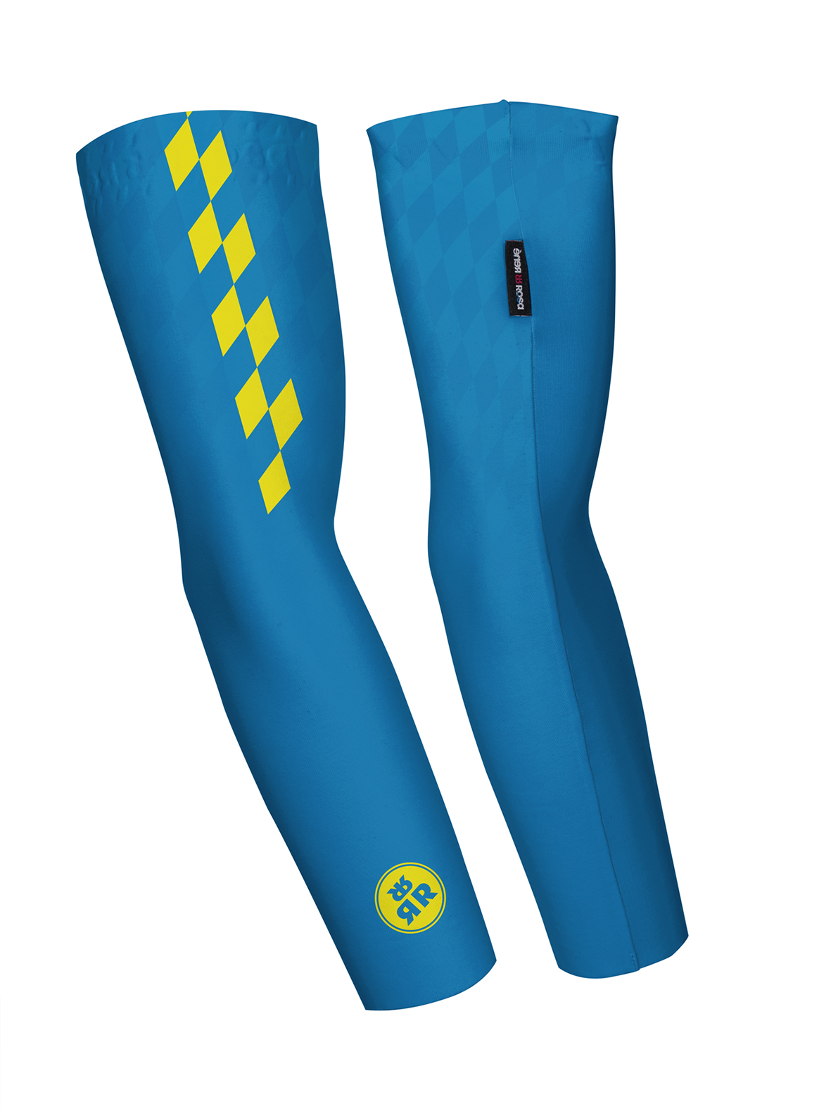 Armlinge RRT1940U / blau - neongelb / Andi Dreitz Armlinge RRT1940U / blau - neongelb / Andi Dreitz
