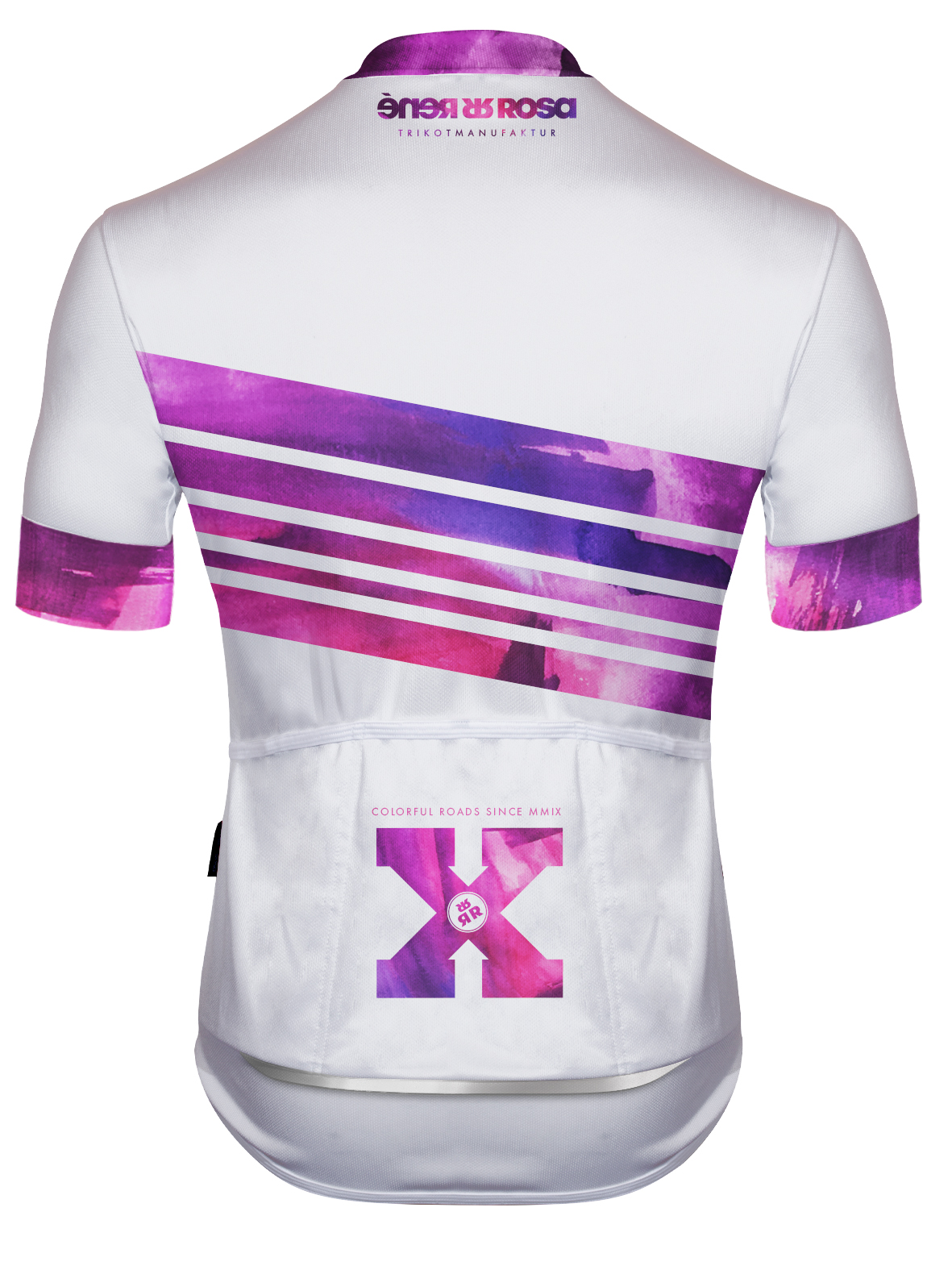 Kurzarm Radtrikot RRT2047M / 10Jahre Design 2.0 Weiß Kurzarm Radtrikot RRT2047M / 10Jahre Design 2.0 Weiß