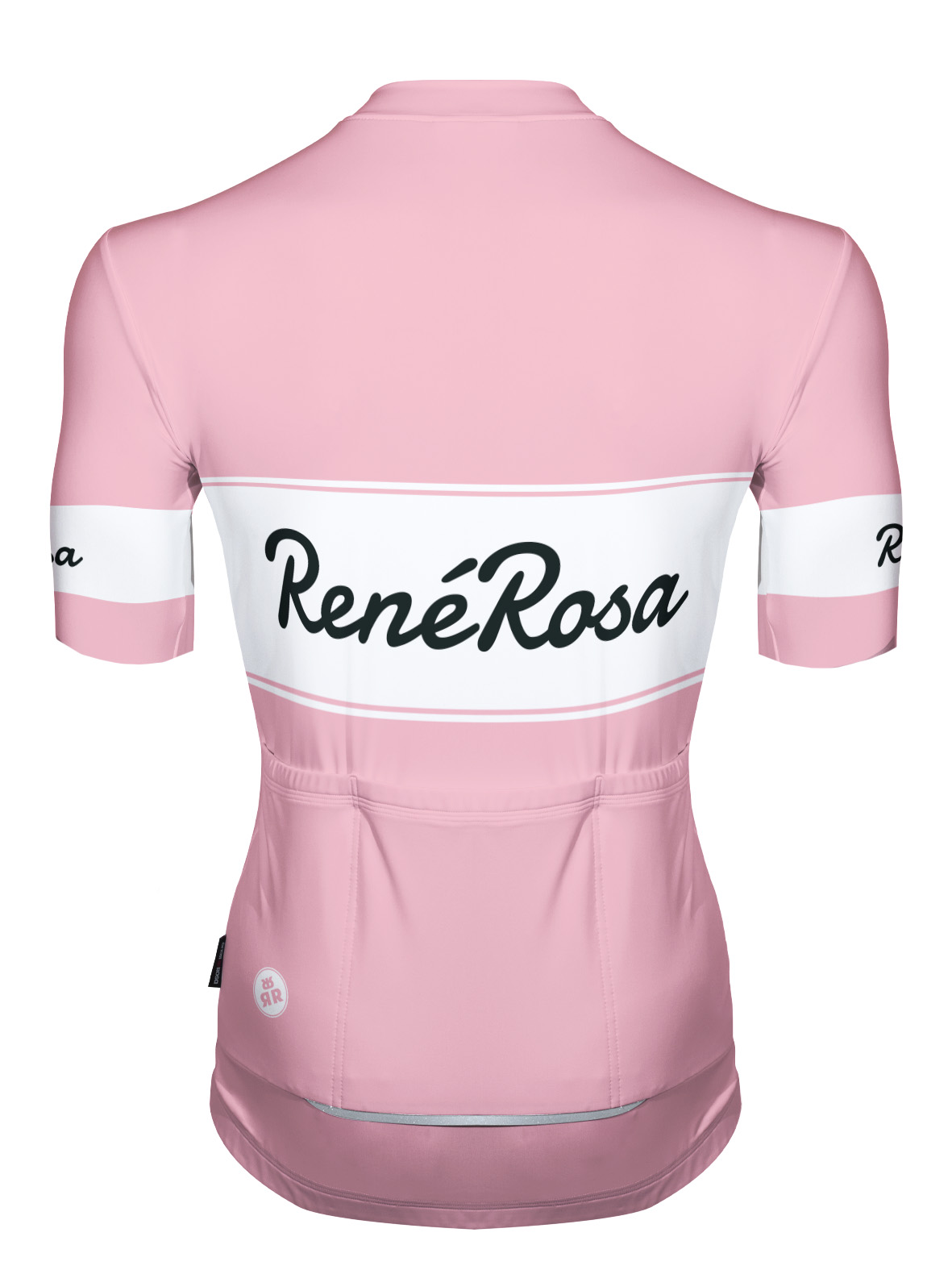 Kurzarm Radtrikot  RRT2048M RenéRosa Vintagestyle Rosa