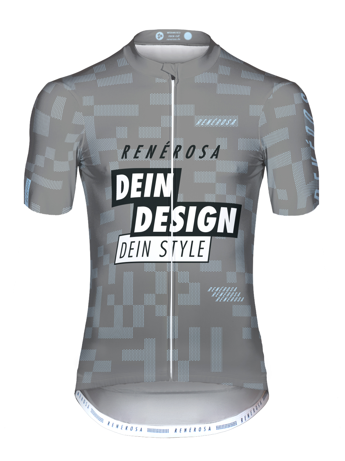 Custom Design Kurzarm Radtrikot RRT2048M RenéRosa