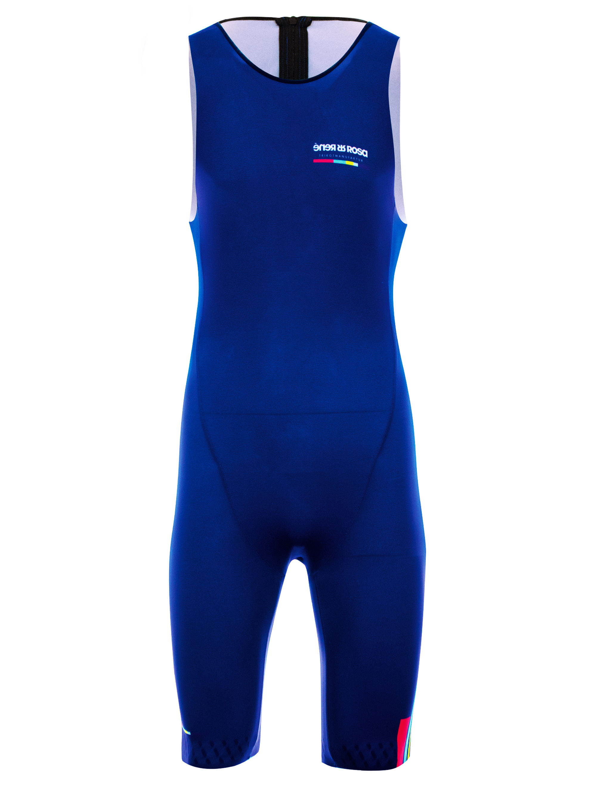 Aero Triathlon Kurzdistanzeinteiler RRT2780M / RR-Stripes Blau Aero Triathlon Kurzdistanzeinteiler RRT2780M / RR-Stripes Blau