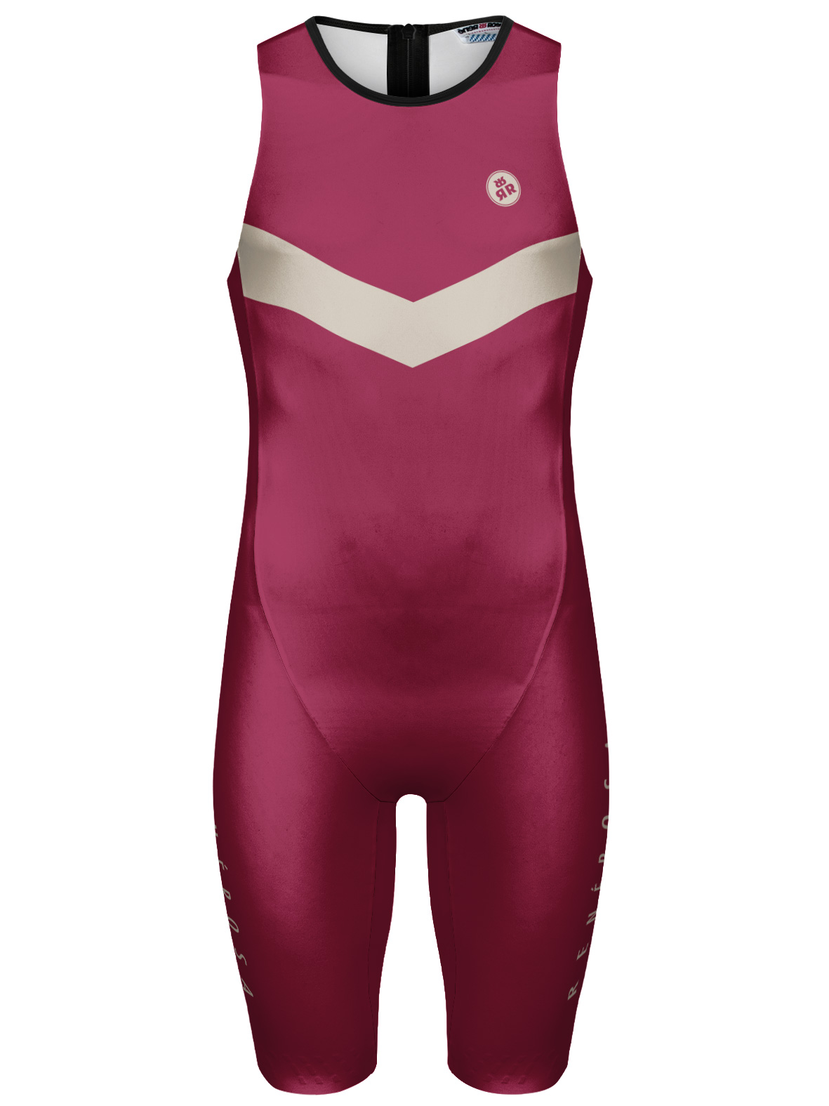 Aero triathlon short distance one-piece RRT2780M / CC22 Lava