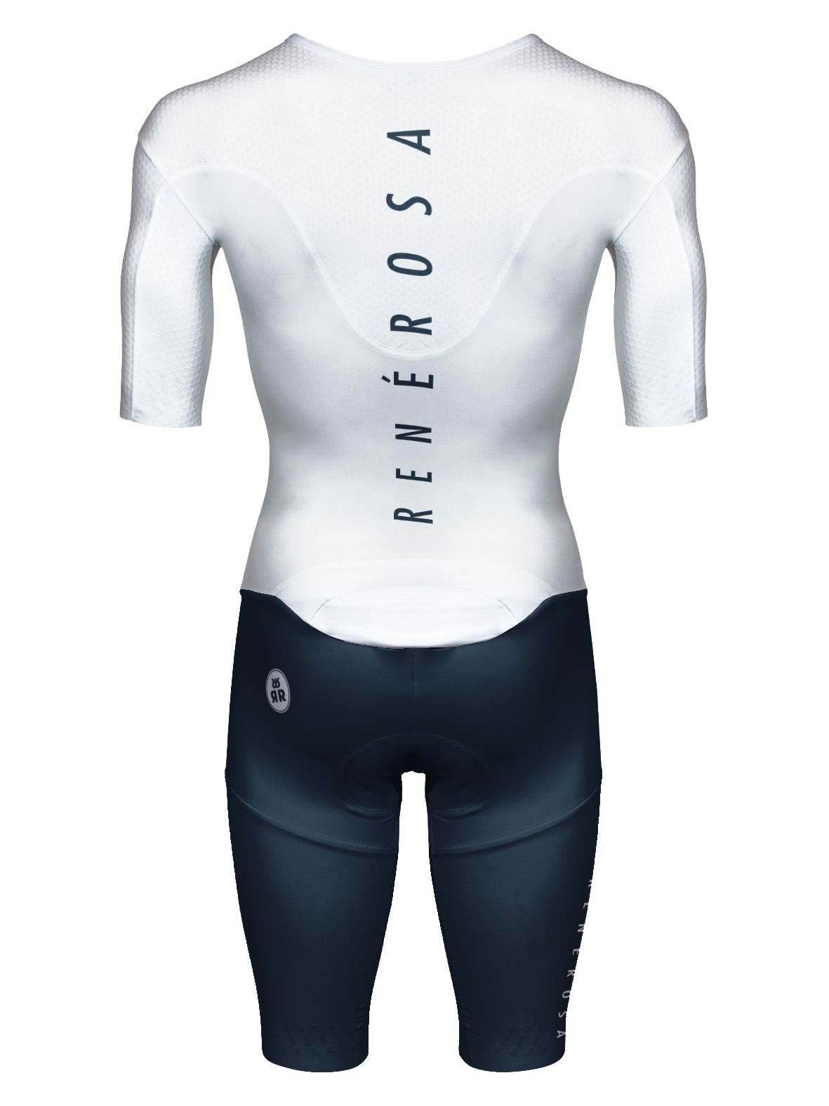 Aero Triathlon Einteiler  RRT2777ML Herren / CC22 Weißblau