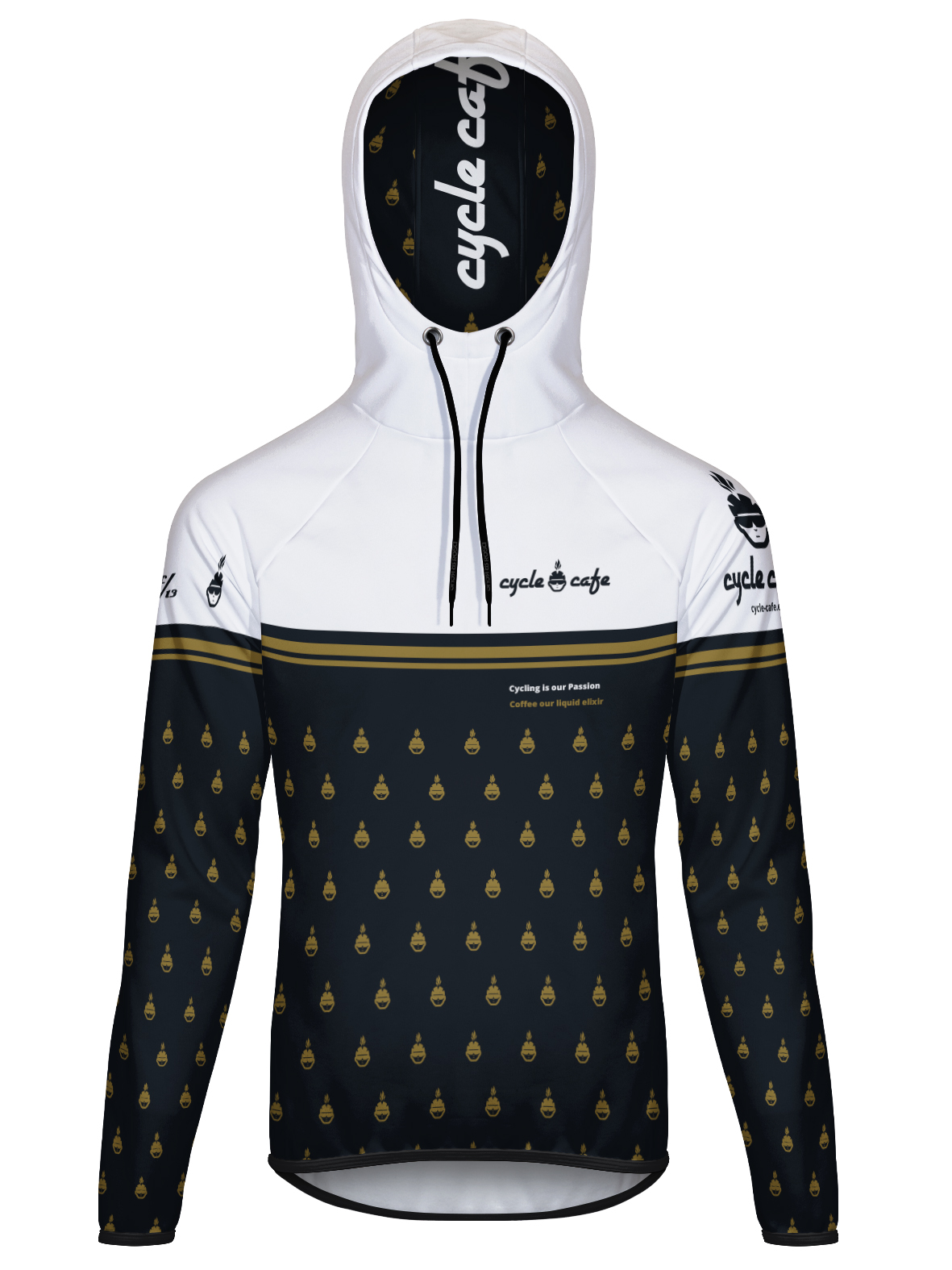 Sport Funktions-Hoodie RRT3244M / CycleCafe Special Edition Sport Funktions-Hoodie RRT3244M / CycleCafe Special Edition
