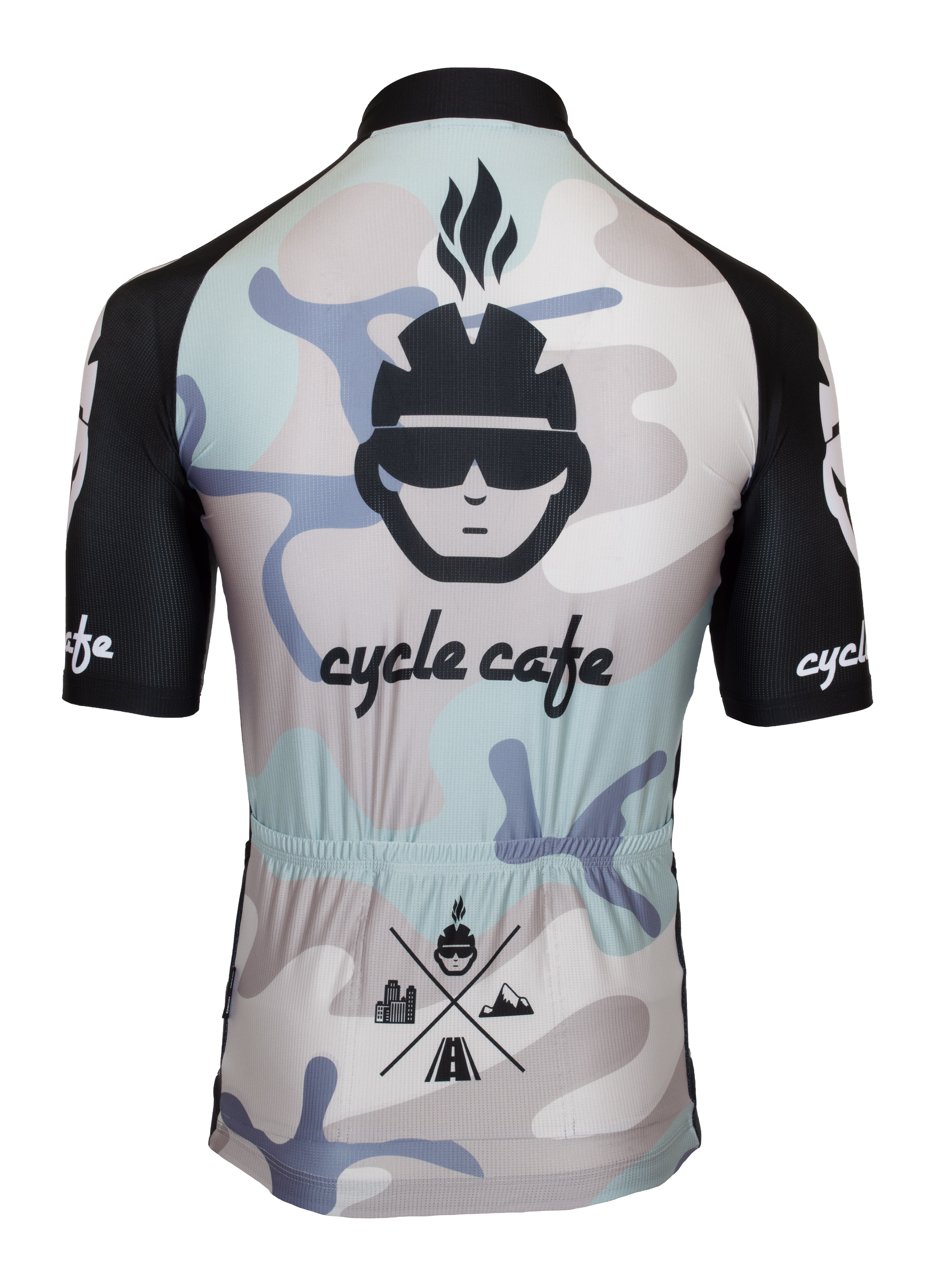 Kurzarm Radtrikot RRT047M / Cycle Cafe Gravel Trikot Kurzarm Radtrikot RRT047M / Cycle Cafe Gravel Trikot