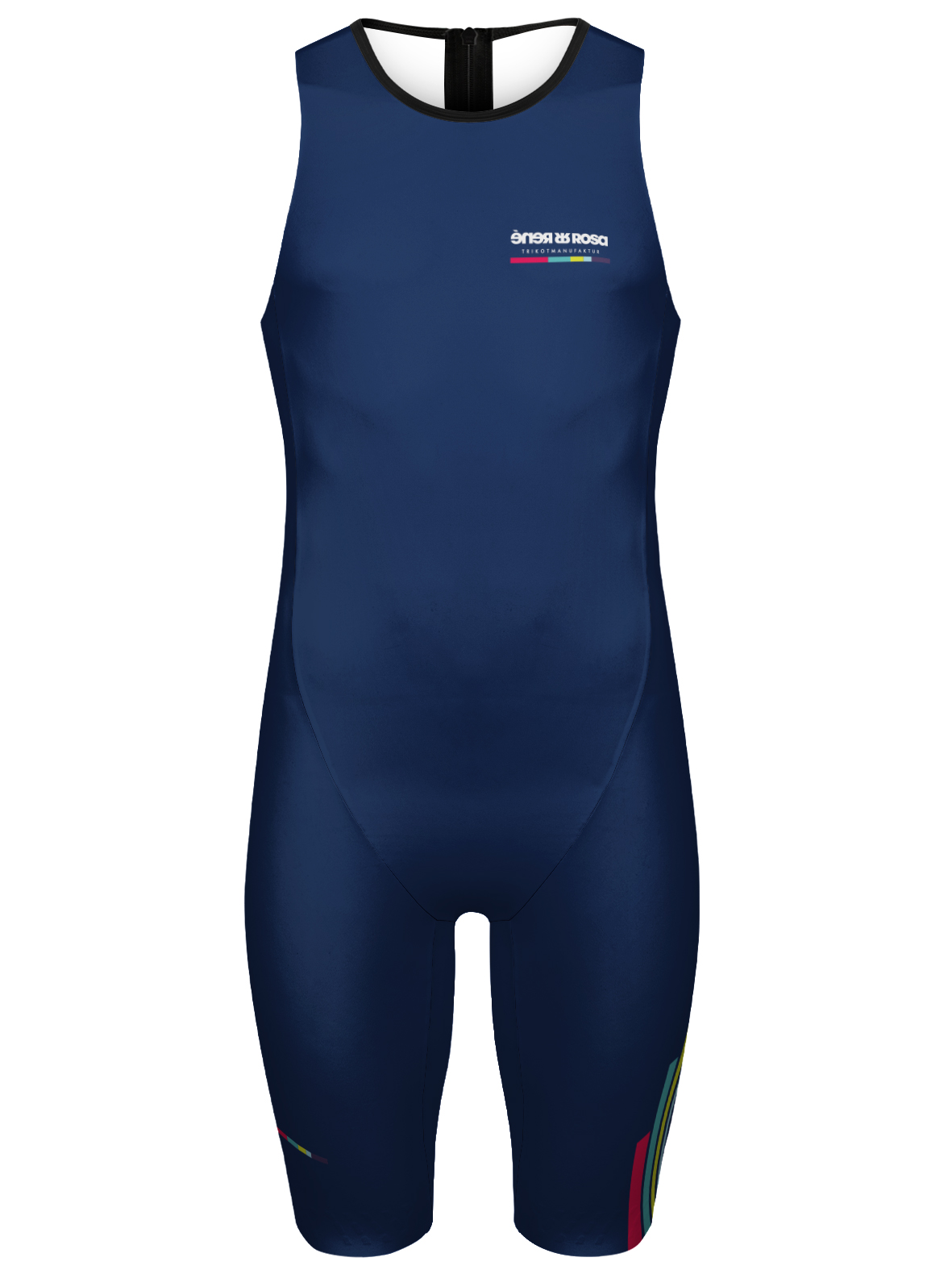 Aero Triathlon Kurzdistanzeinteiler  RRT2780M / RR-Stripes Blau