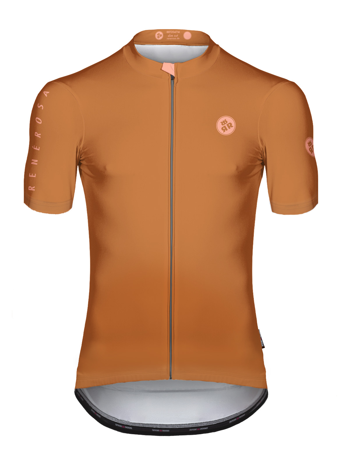 Kurzarm Radtrikot  Männer RRT2048M Eco CC22 Bronze