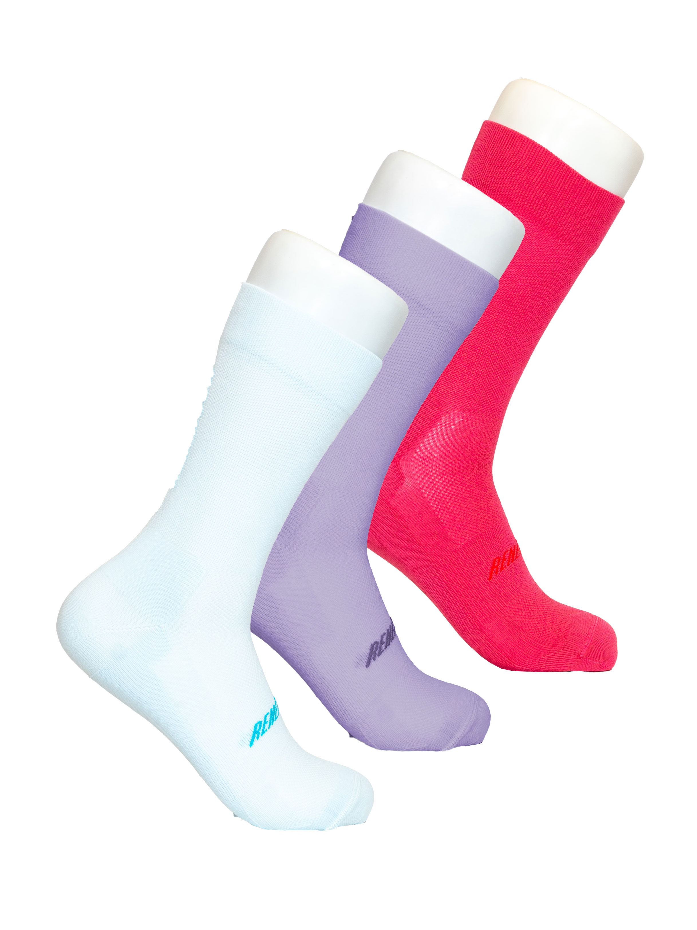 3er Pack Road Bike Socks / RenéRosa NeoPure 