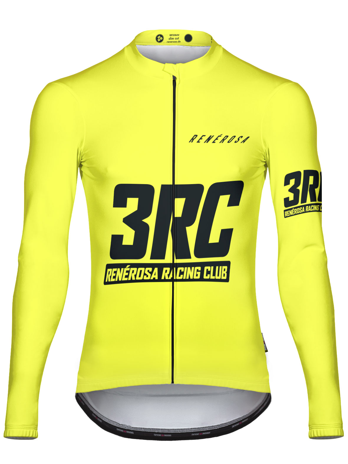Softshell Thermo Radjacke RRT2084 / 3RC Neon Gelb