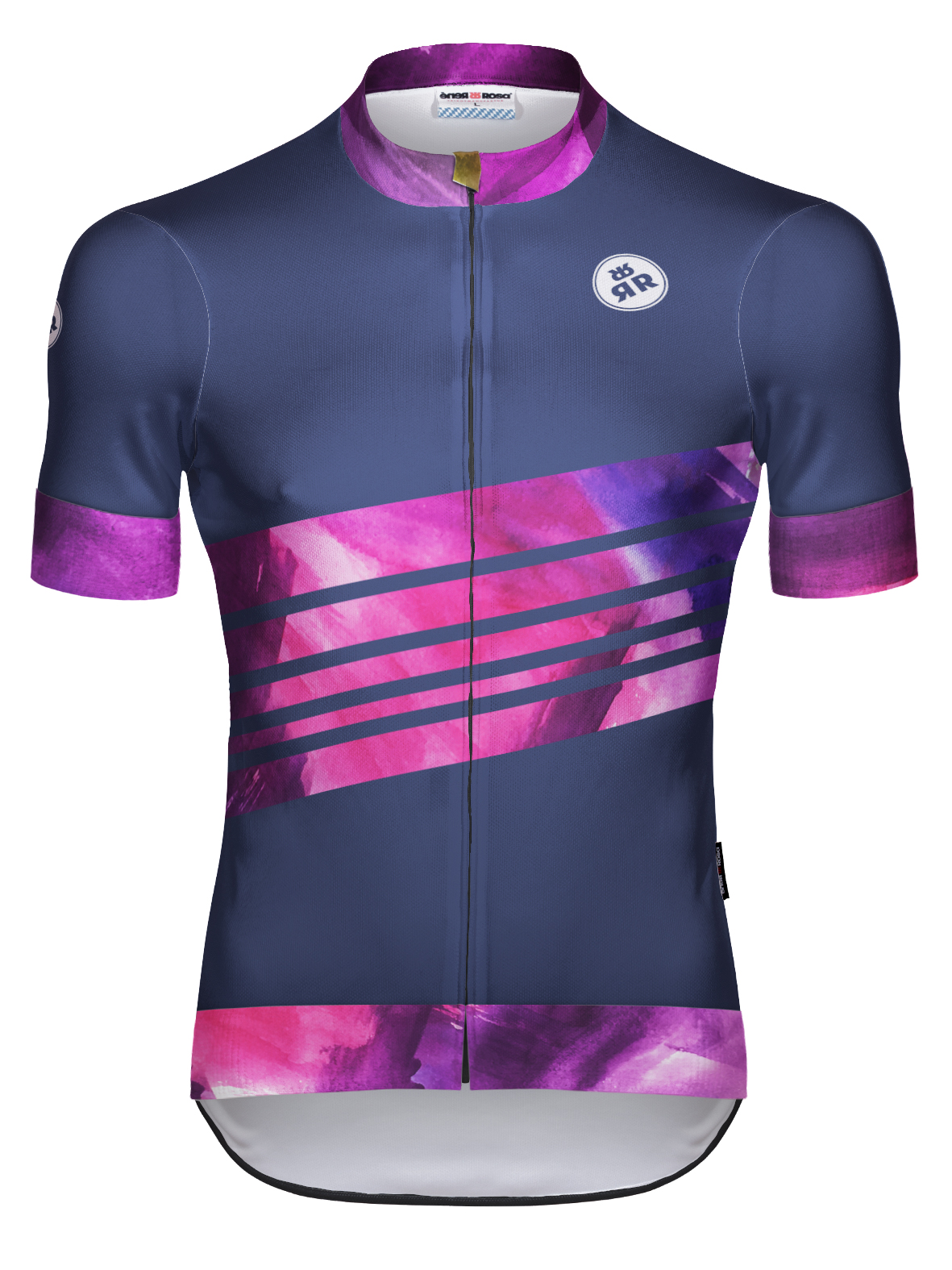 Kurzarm Radtrikot RRT2047M / 10Jahre Design 2.0 Blau Kurzarm Radtrikot RRT2047M / 10Jahre Design 2.0 Blau