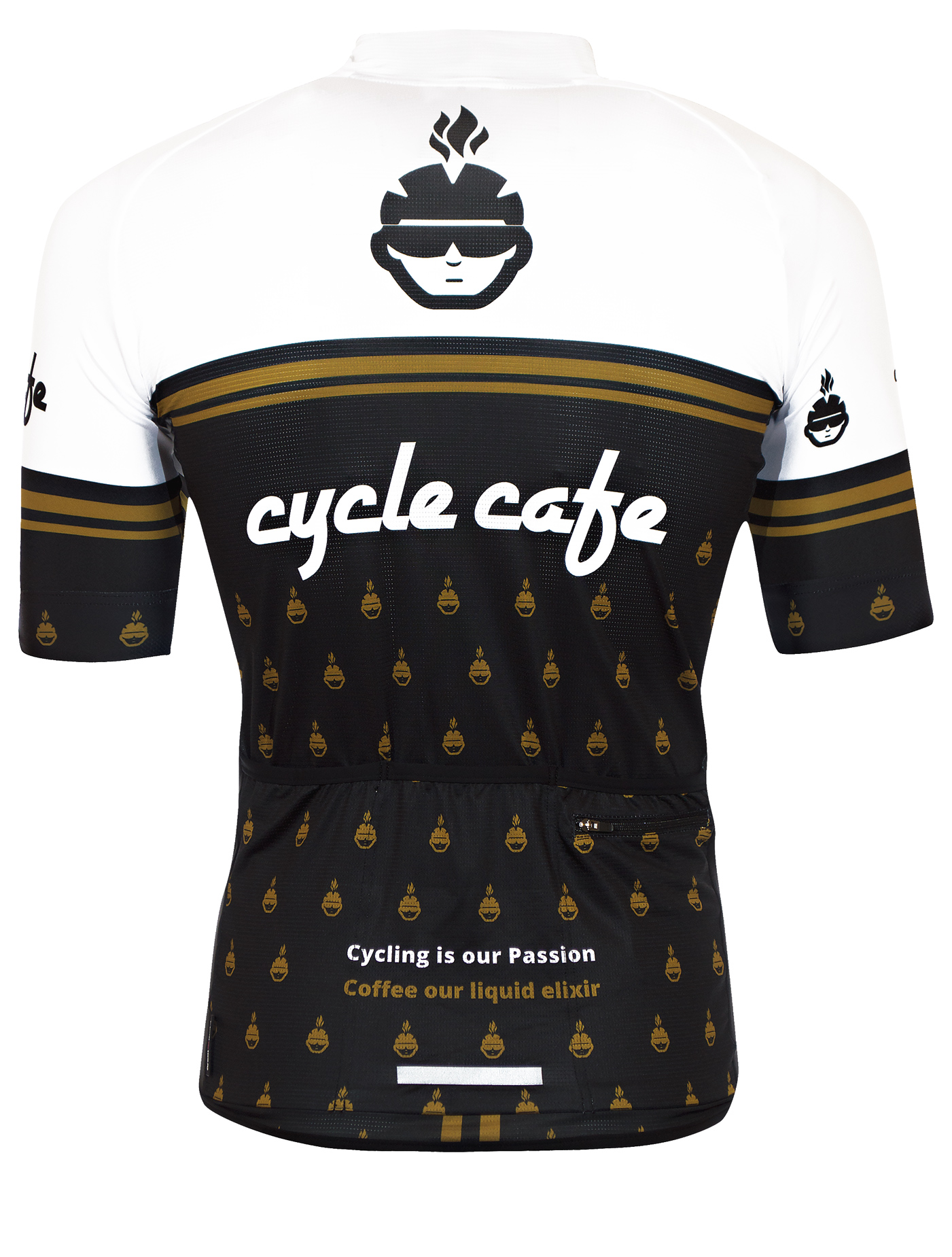 Kurzarm Radtrikot RRT044M / CycleCafe Special Edition Kurzarm Radtrikot RRT044M / CycleCafe Special Edition