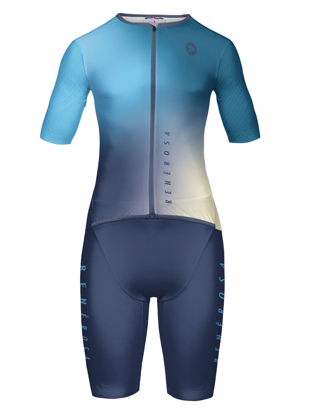 Aaero Triathlon Einteiler RRT2777M/W Revolution/ RR Delight Ocean-Blue