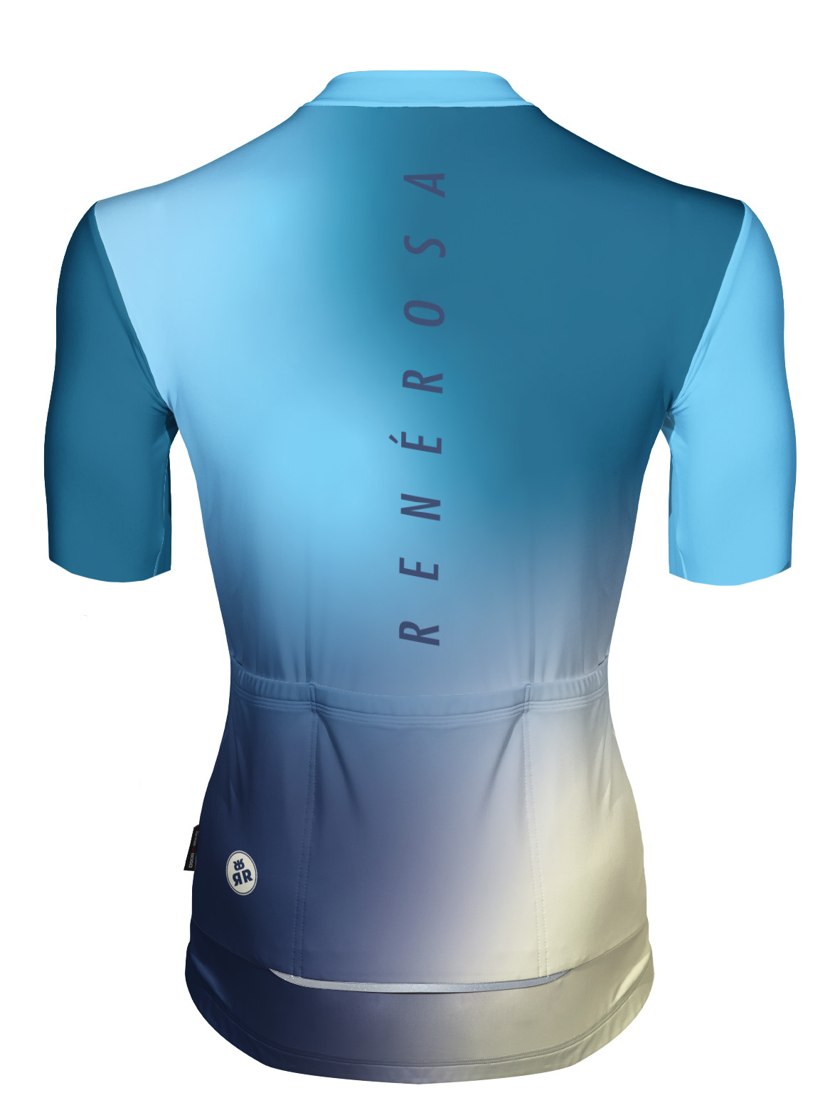 Kurzarm Radtrikot  RRT2048M RenéRosa Delight Ocean-Blue