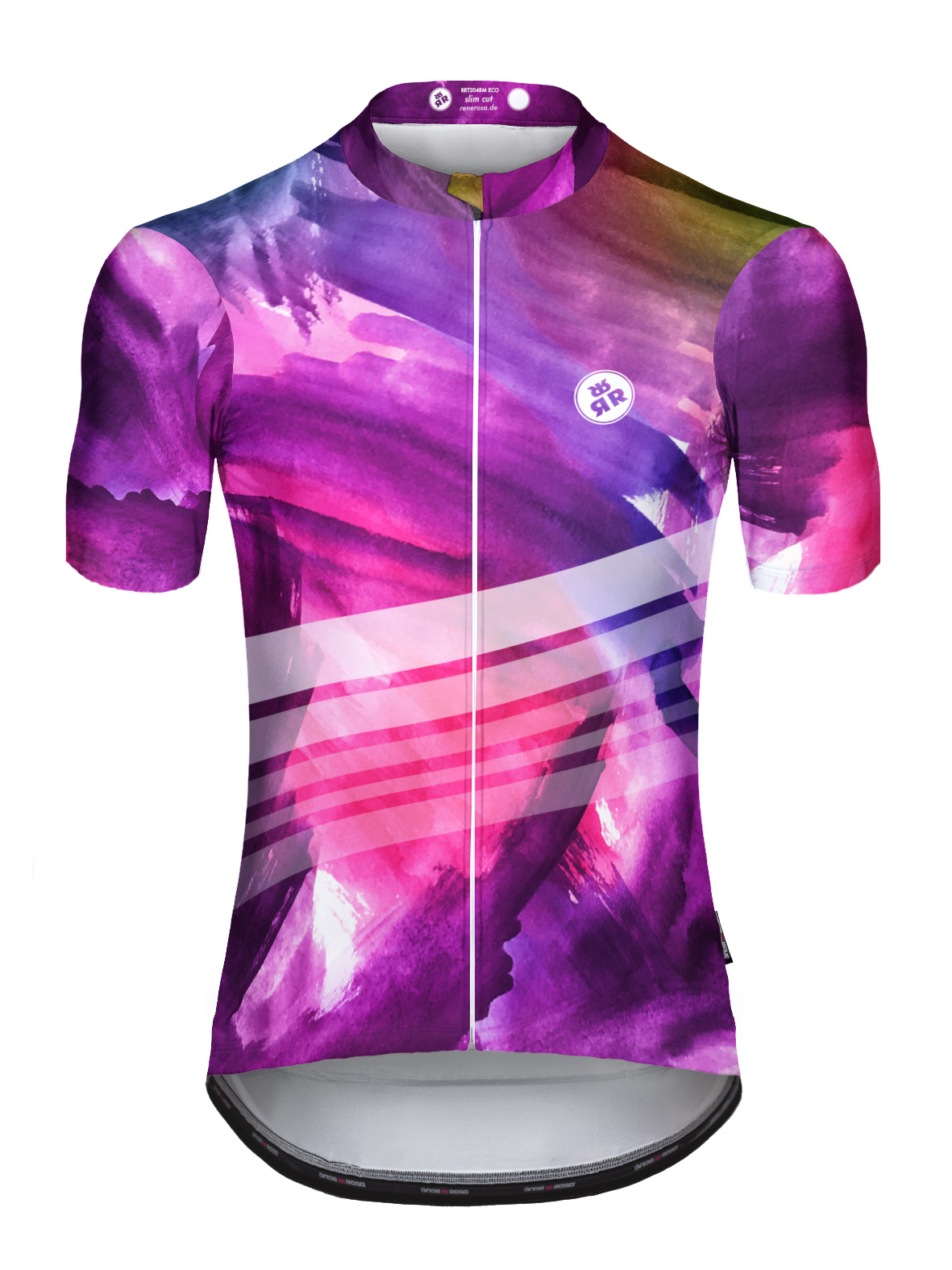 Kurzarm Radtrikot RRT2048M /  10Jahre Design 2.0 Bunt