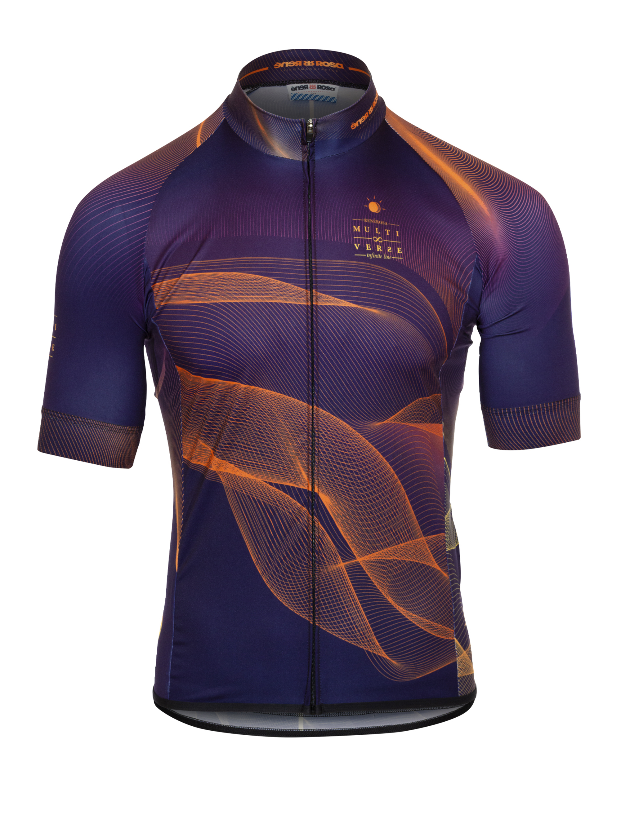 Kurzarm Radtrikot RRT046M / Multiverse - infinite line MARS