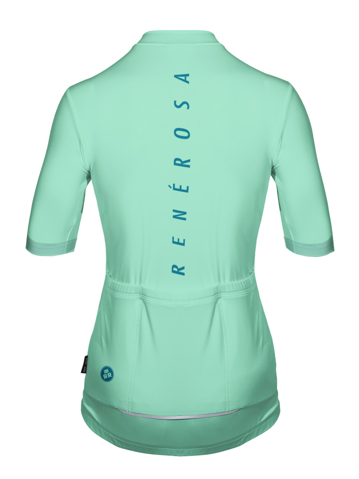 Kurzarm Radtrikot Damen RRT2048W Eco ColorCouple Design Celeste