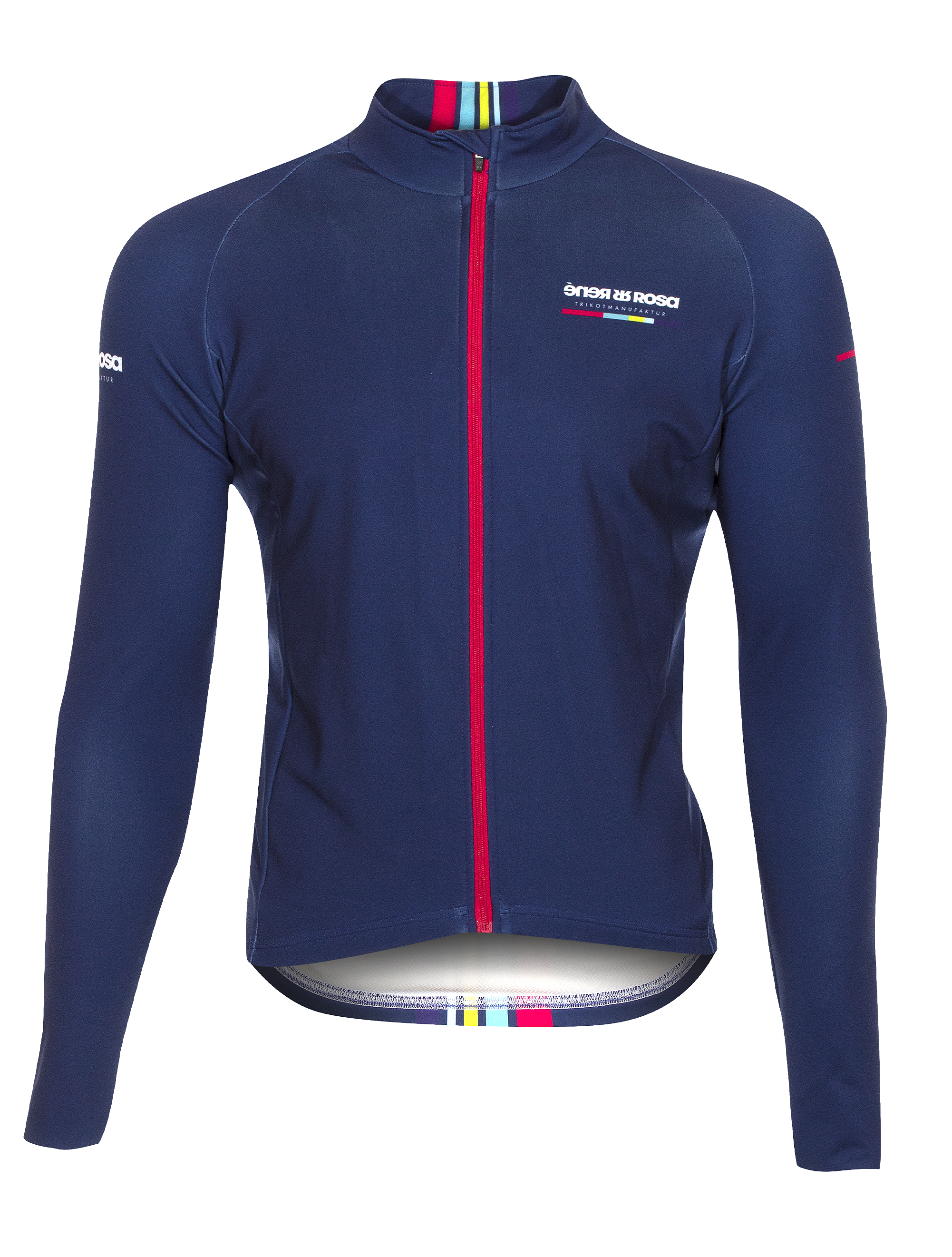 Winter Thermo Radjacke RRT084M / RR-Stripes Blau 