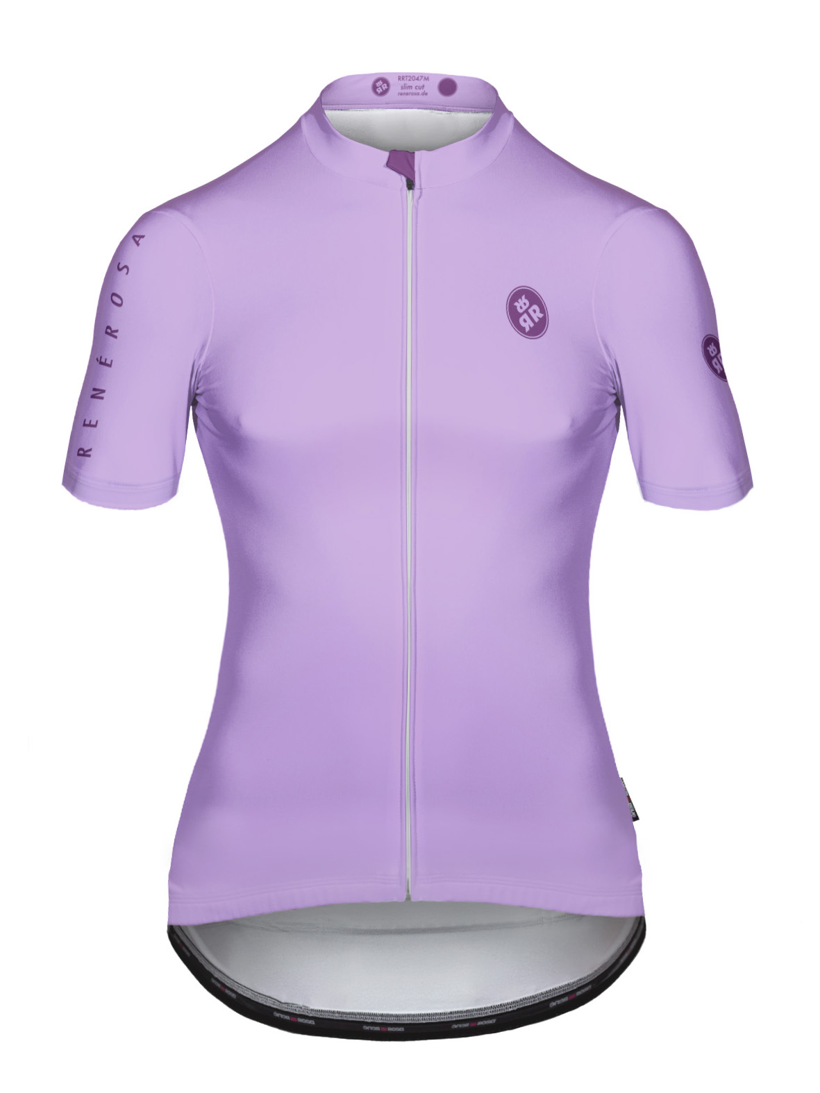 Kurzarm Radtrikot  Damen RRT2048W Eco ColorCouple Design Lilak