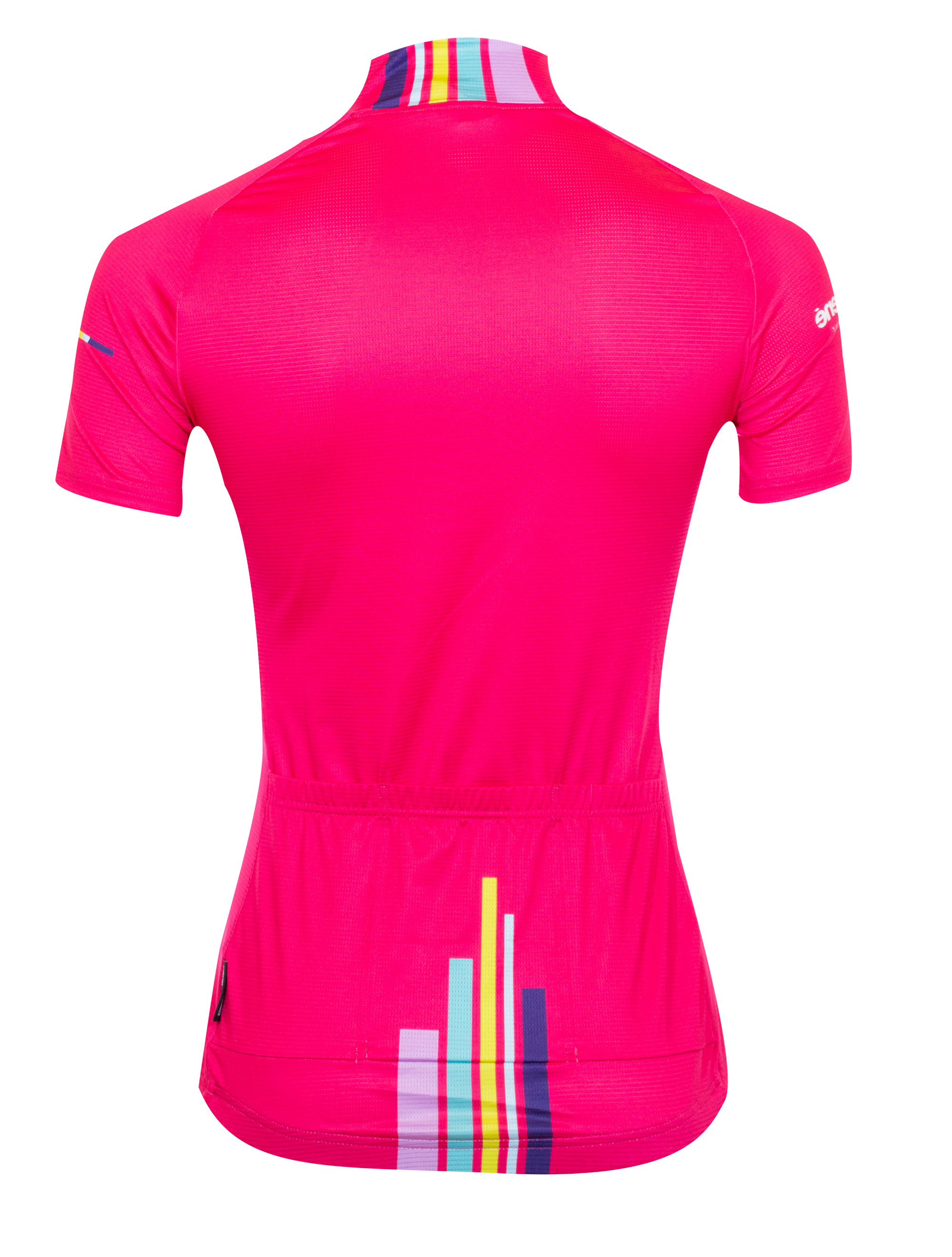 Kurzarm Radtrikot RRT047W /  RR-Stripes Pink