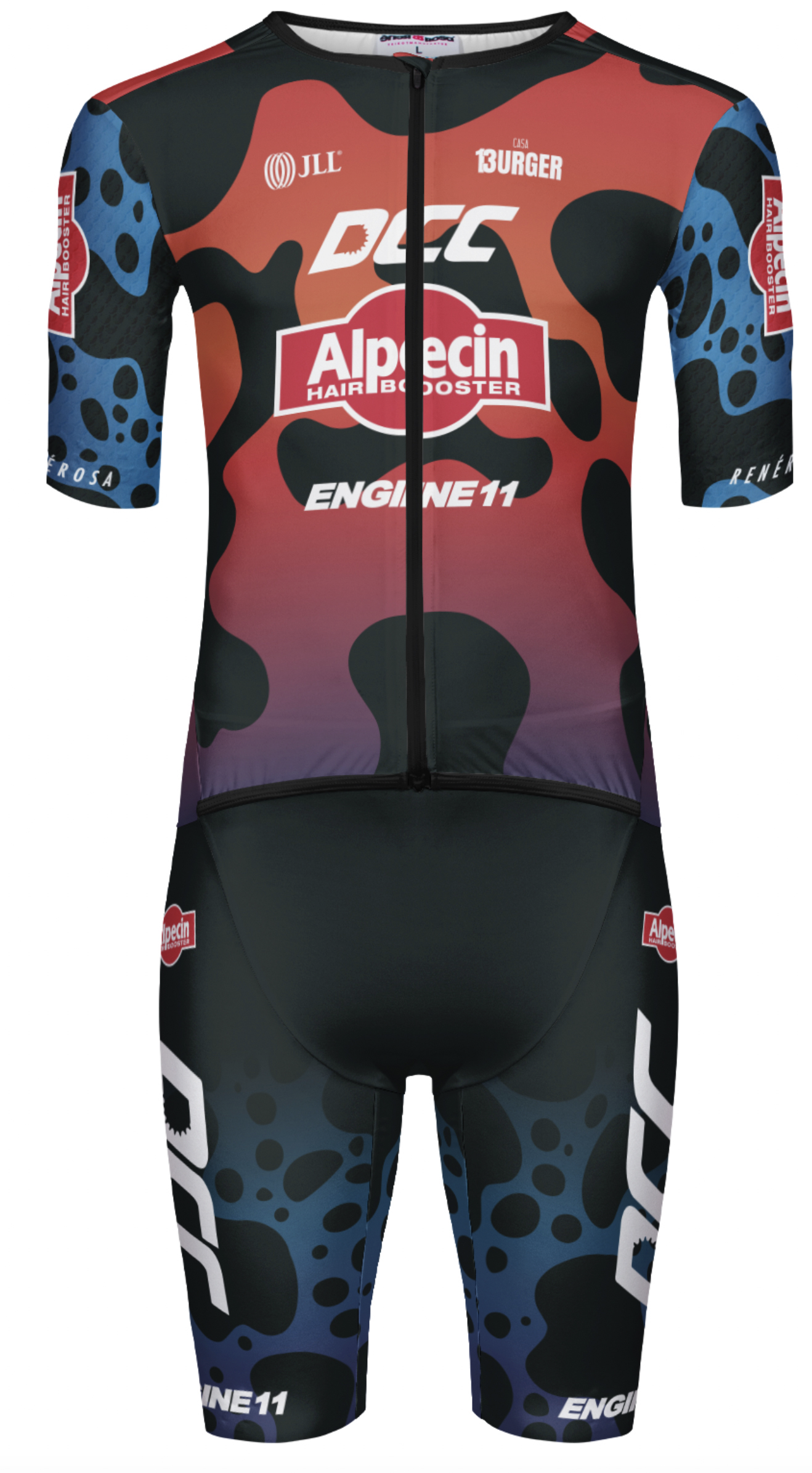 Road Einteiler Halbarm PRO RRT2791M_Road / Poison frog