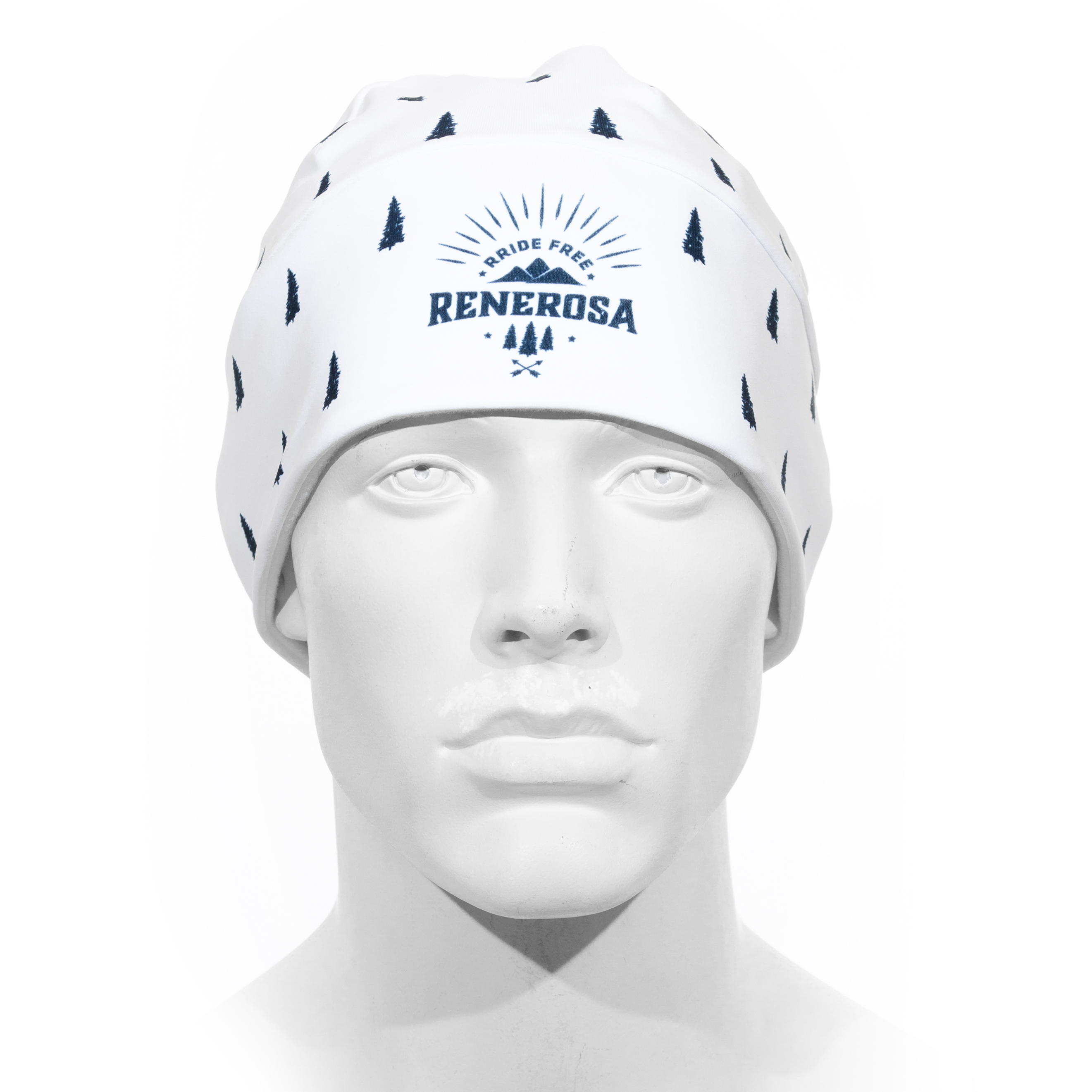 Winter cap RRT992U / RRideFree White Blue