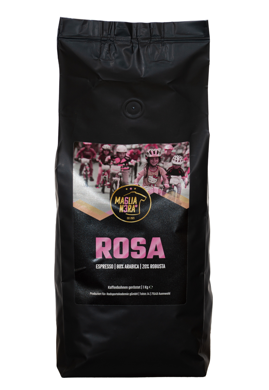 MA6LIA N3RA° Coffee / 1000 g Bohne  Rosa