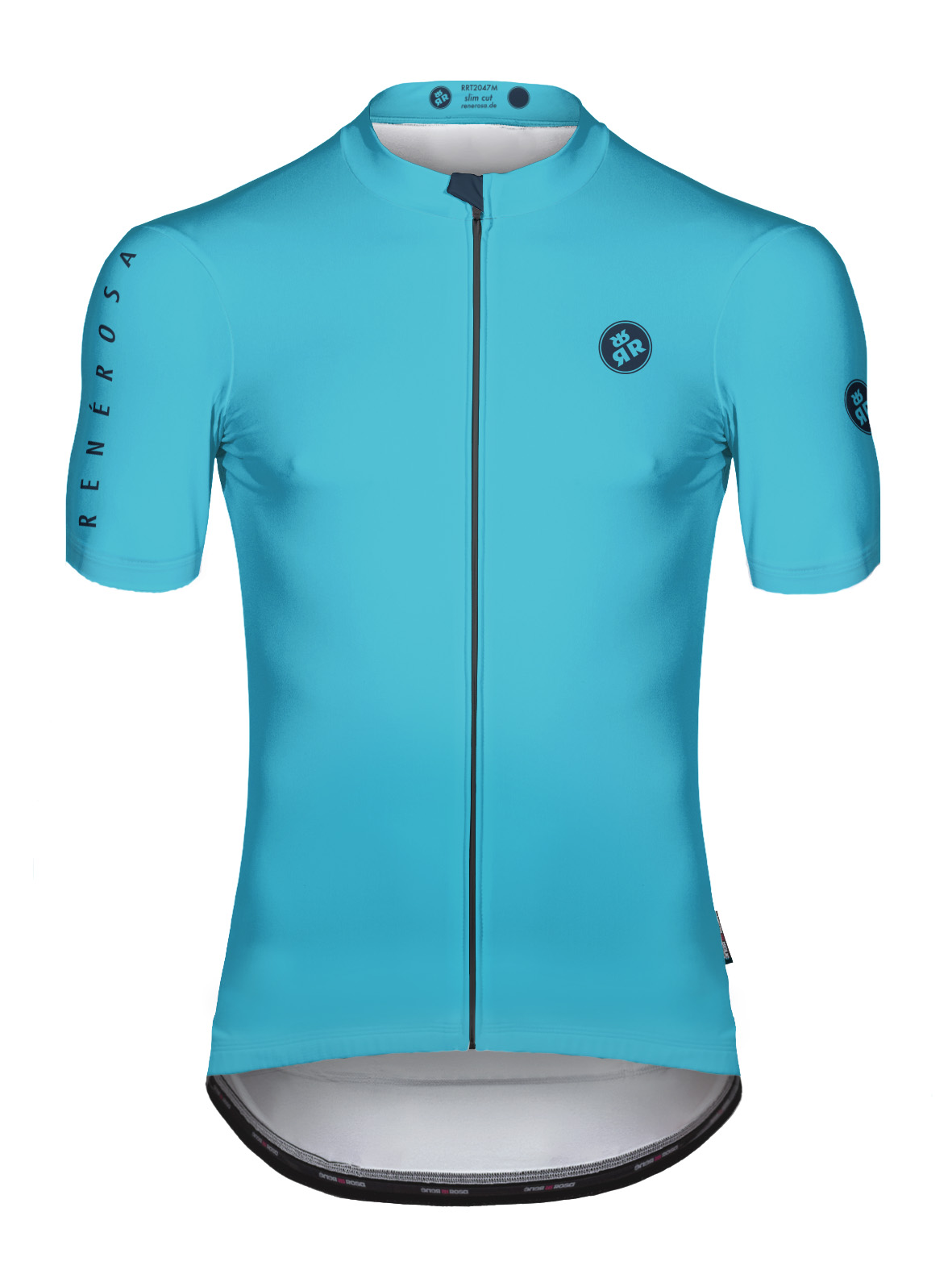 Kurzarm Radtrikot Männer RRT2048M Eco CC22 Heavenblue