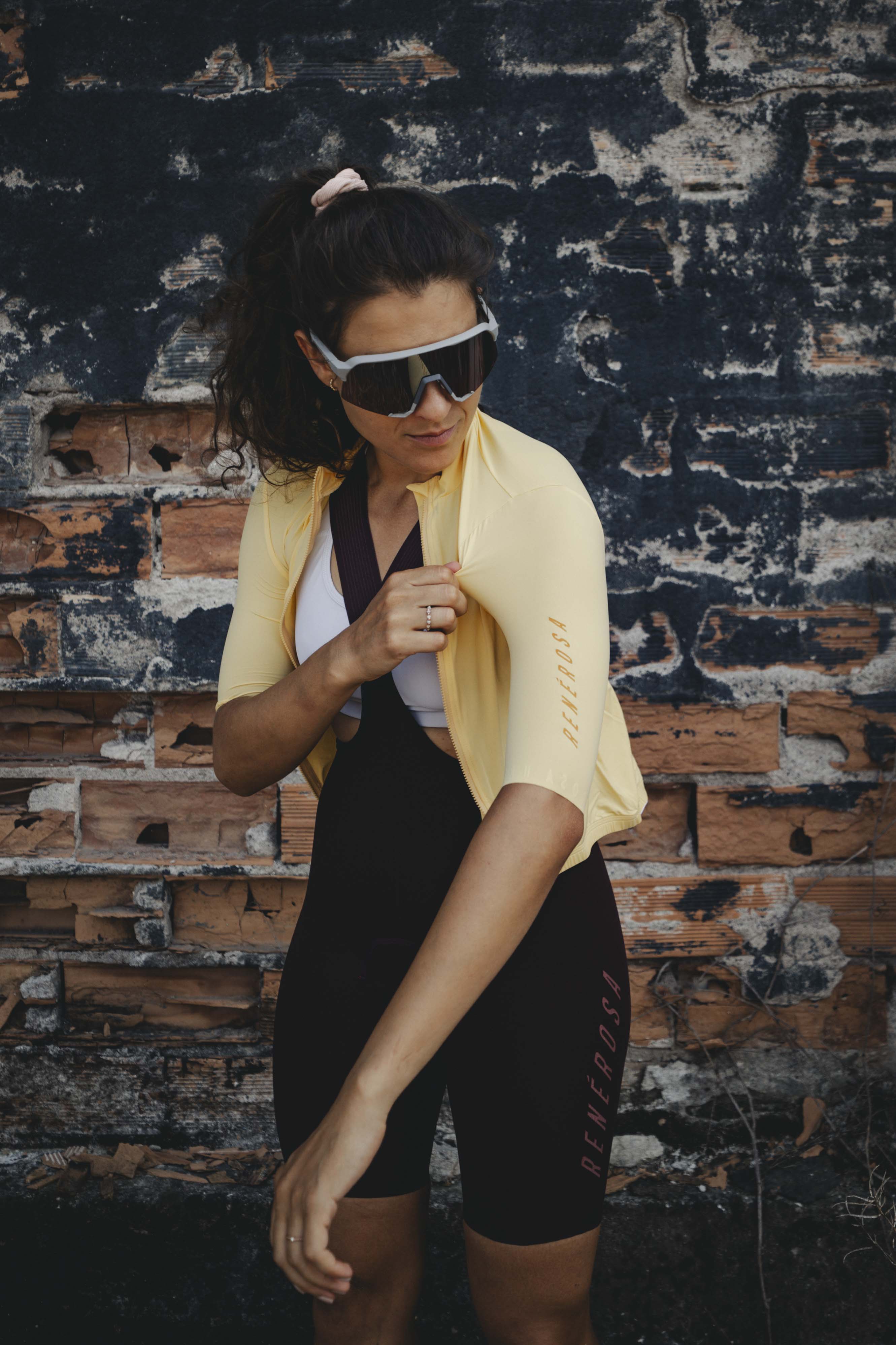 Kurzarm Radtrikot RRT2048UP RenéRosa Neo Sunlight Yellow Kurzarm Radtrikot RRT2048UP RenéRosa Neo Sunlight Yellow