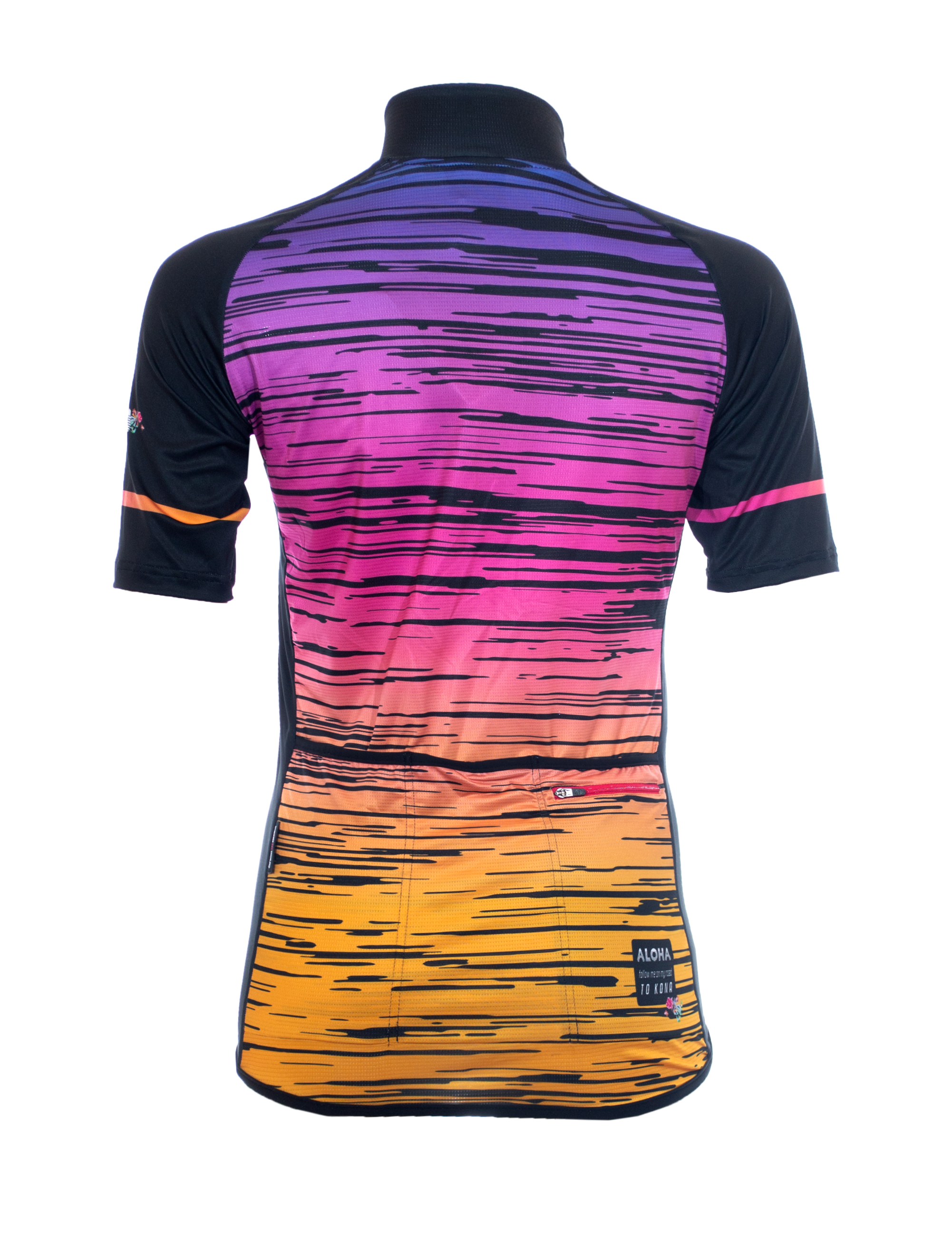 Kurzarm Radtrikot RRT043M / Aloha Sunset
