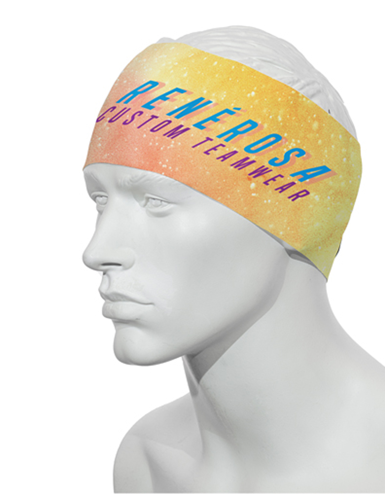 Headband Cross Country Skier RRT991U / RRideFree White Blue