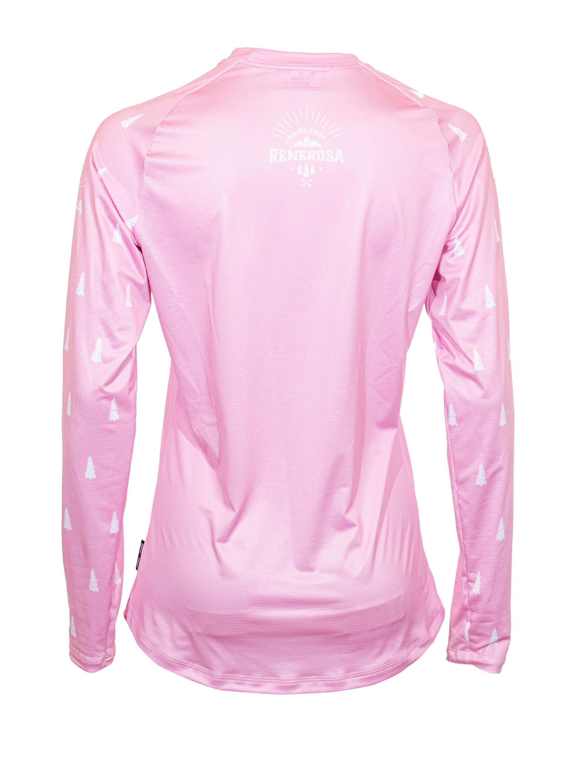 MTB/E-Bike Longsleeve Damen Jerseyl RRT615W / RRideFree Rosa