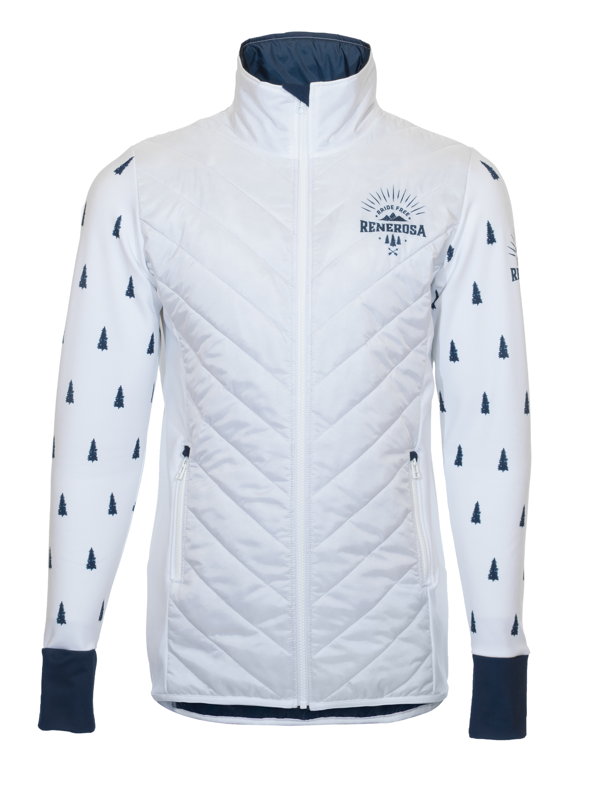 Multisport Steppjacke Ultimate RRT210M / RRide Free White Blue