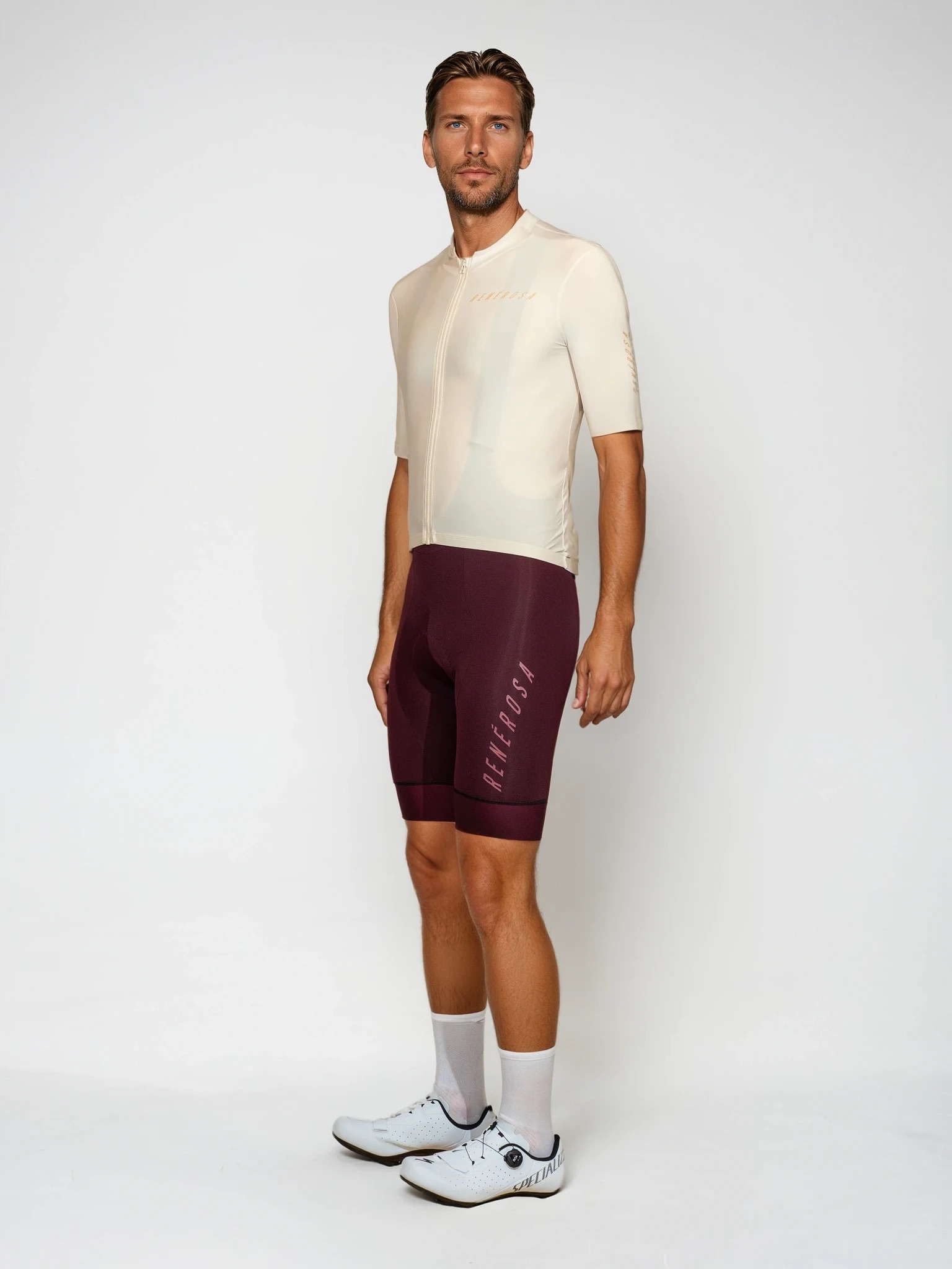 2355M_Rosine_Bib_Creme_cyclingjersey_Side_DSC3583-Sebastian-Studio