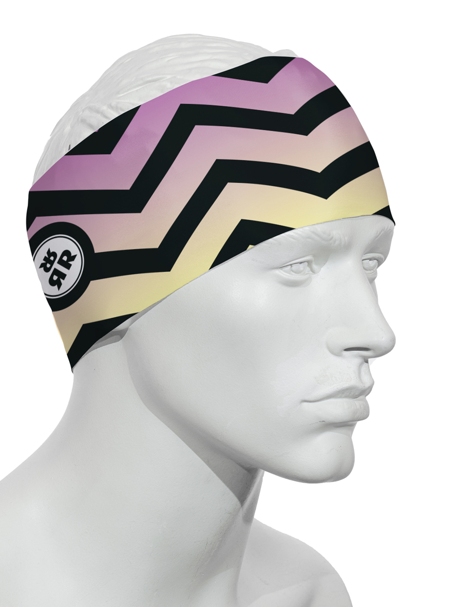 Headband Cross Country Skier RRT991U / RRideFree White Blue