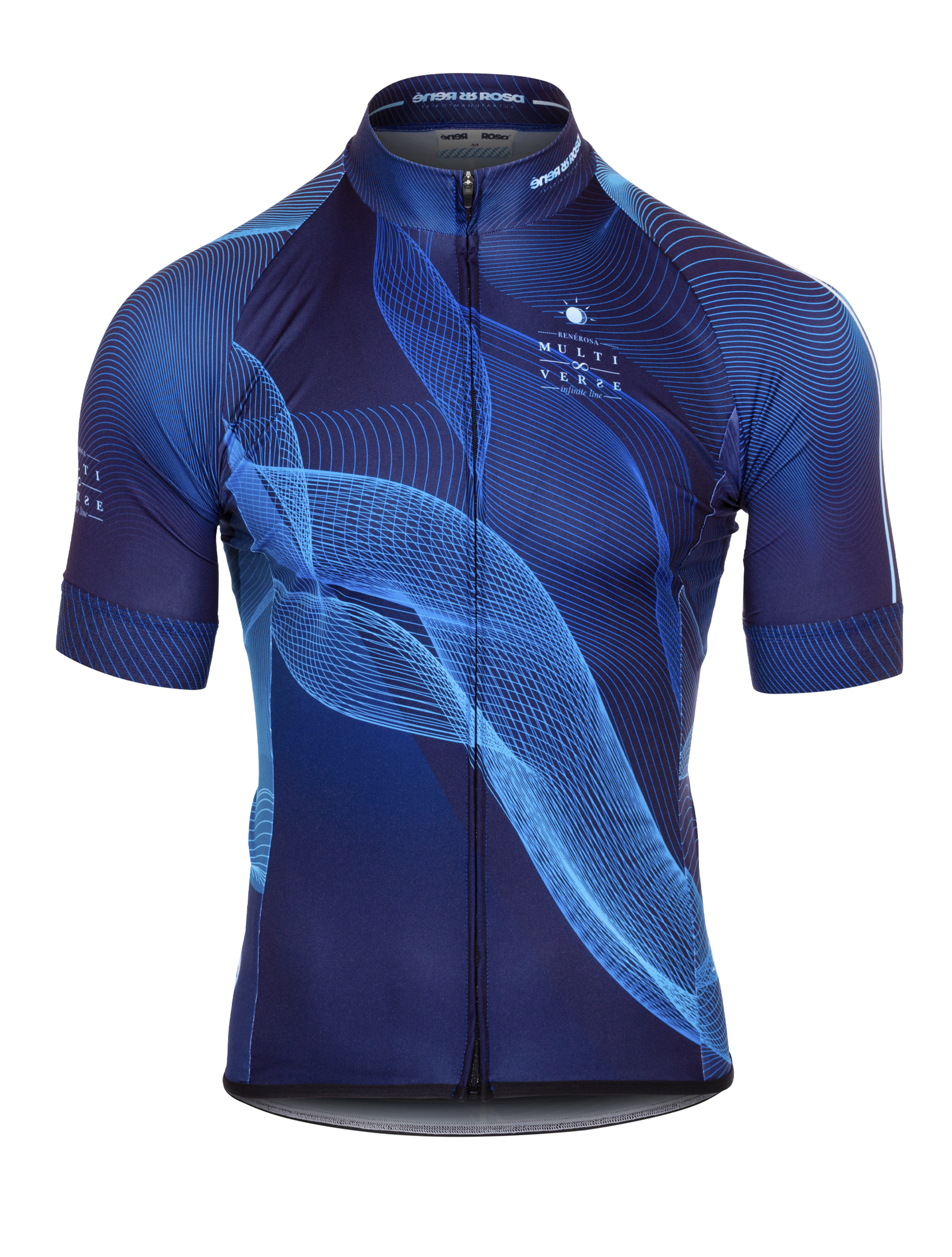 Kurzarm Radtrikot RRT046M / Multiverse - infinite line NEPTUN