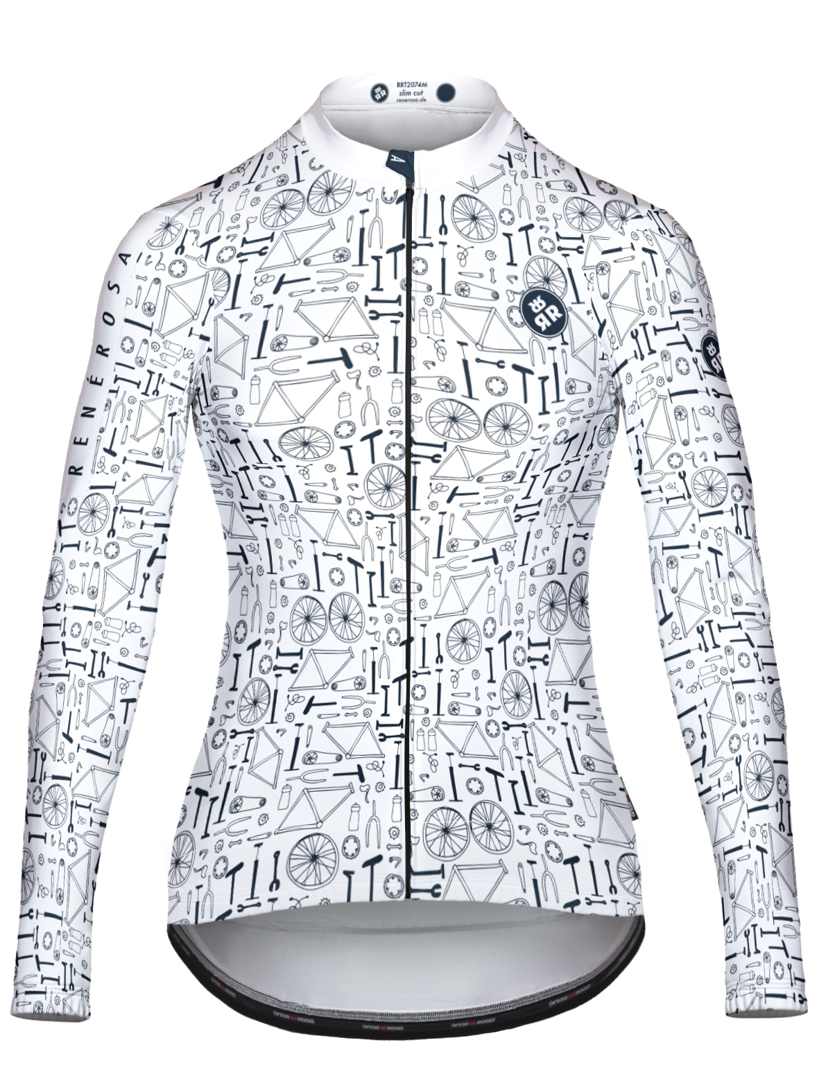 Winter Thermo Radjacke Damen RRT2084W / Partsofyourlife Design Weiß 