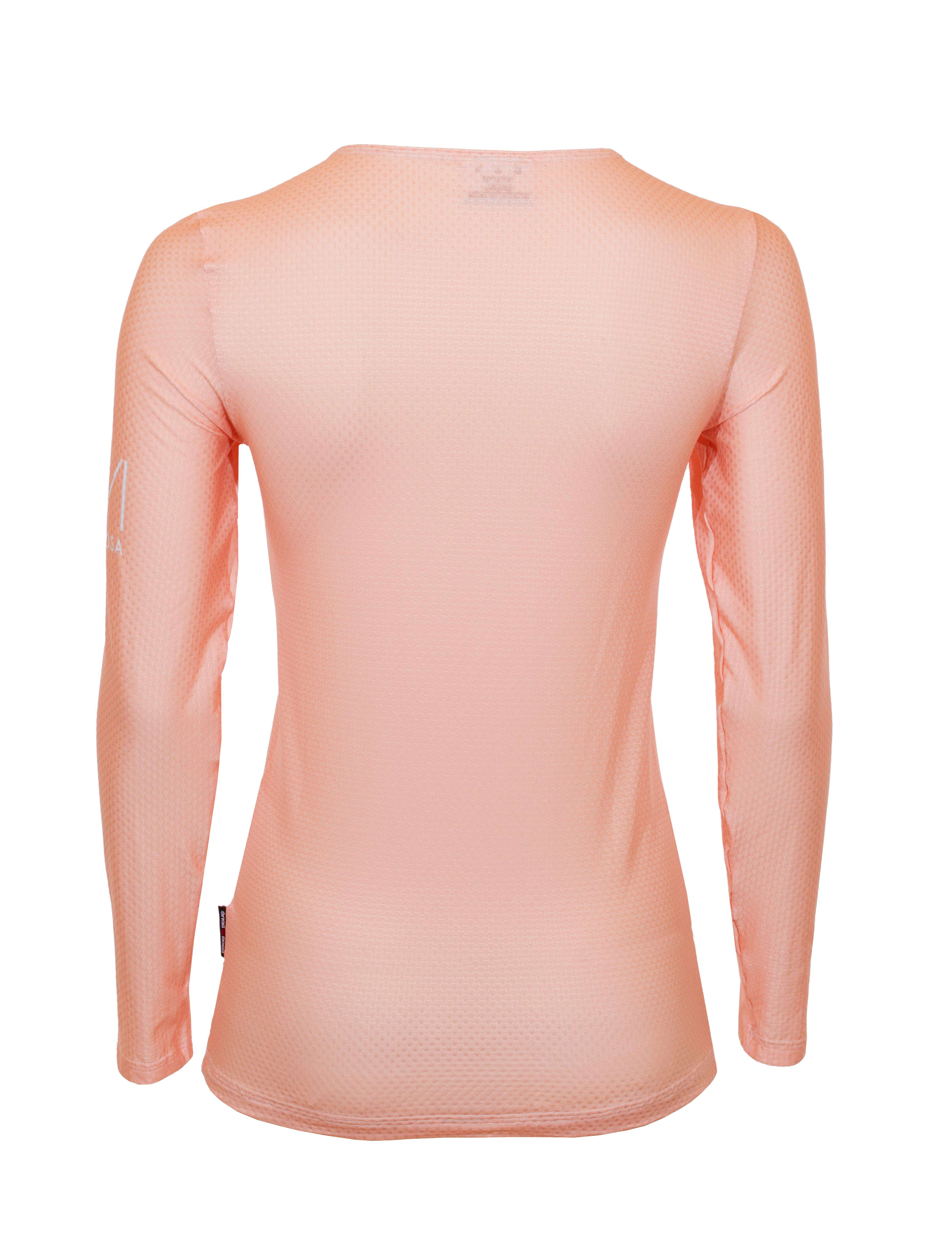 Sportunterhemd Langarm RRT817U / Evi Peach Sportunterhemd Langarm RRT817U / Evi Peach