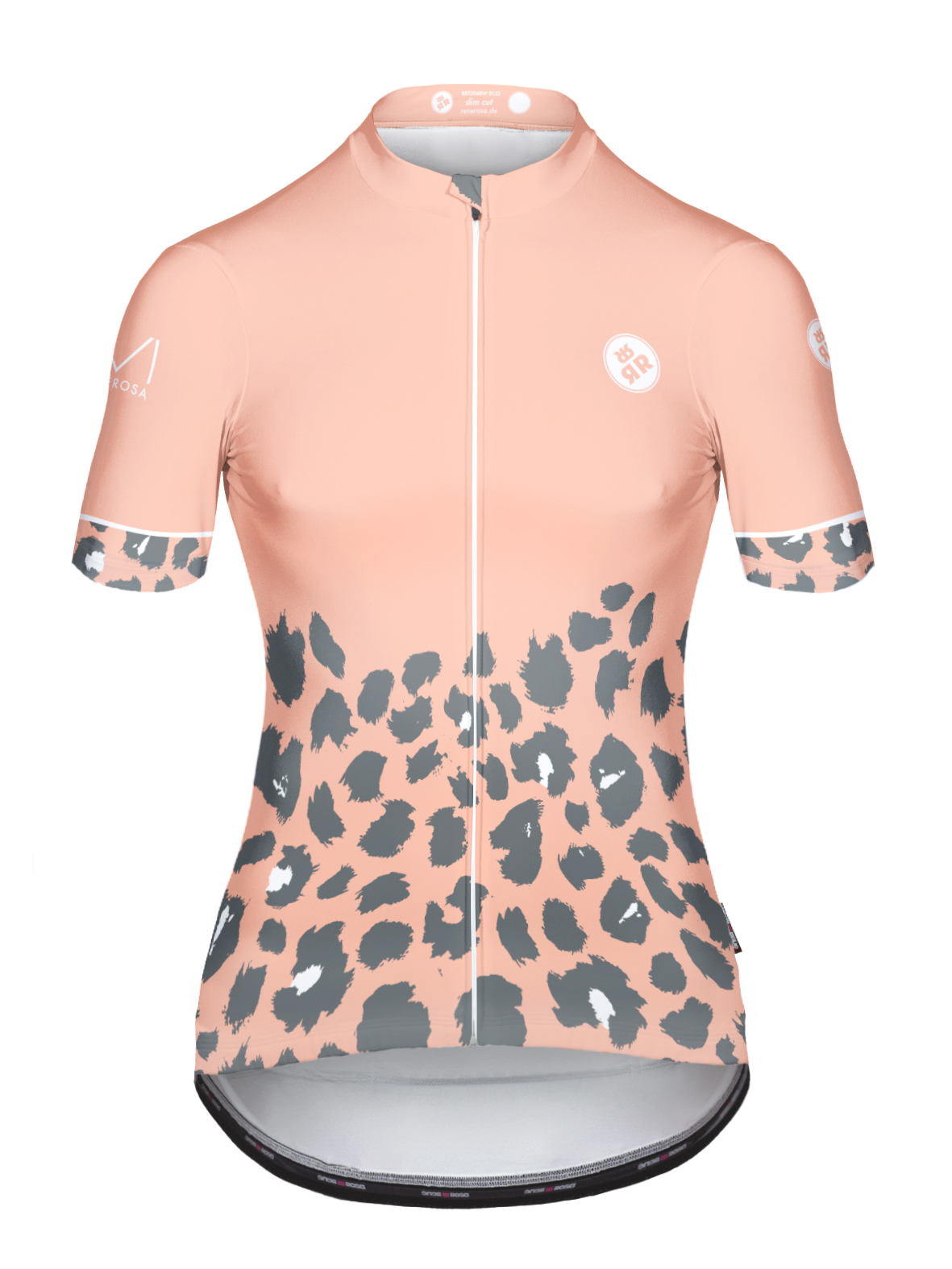 Kurzarm Radtrikot  Damen RRT2048W / Evi Peach