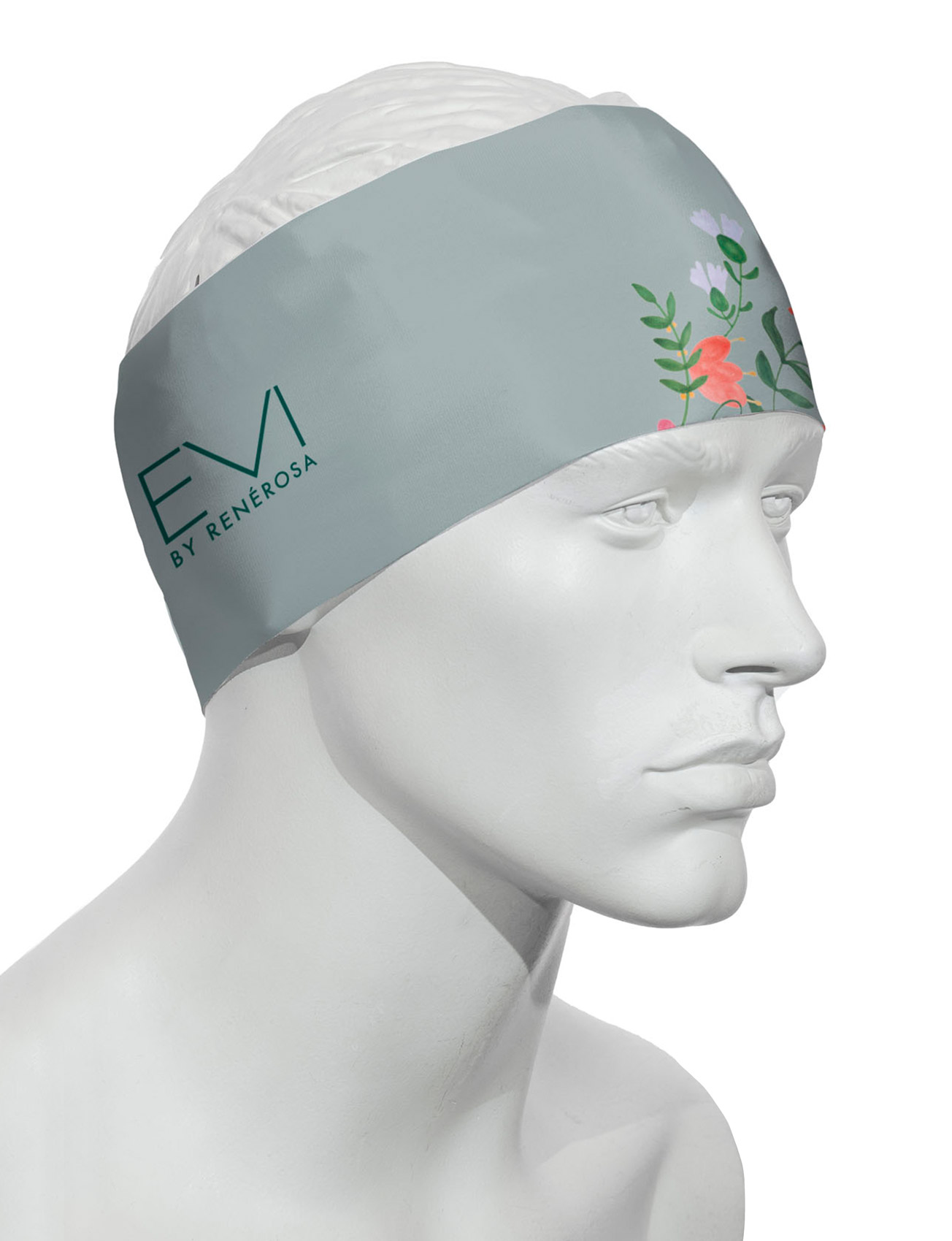 Headband Cross Country Skier RRT991U / RRideFree White Blue