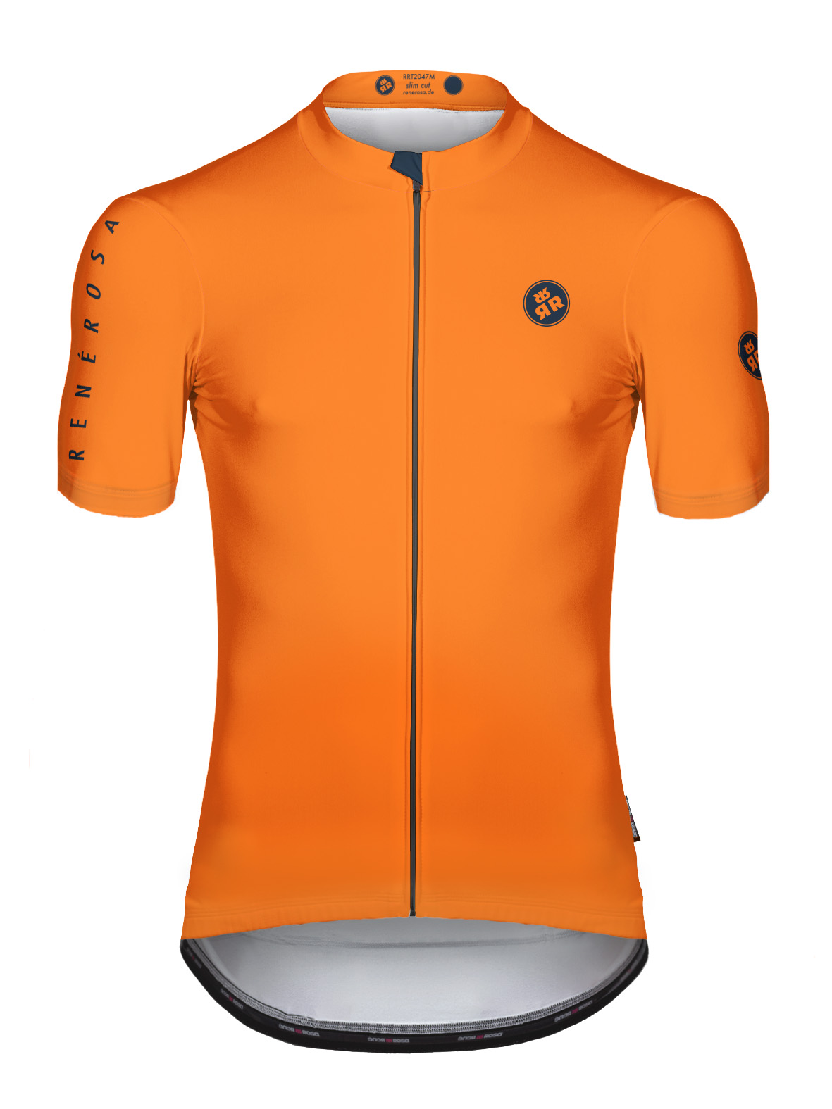 Kurzarm Radtrikot  Männer RRT2048M Eco CC22 Orangejuice