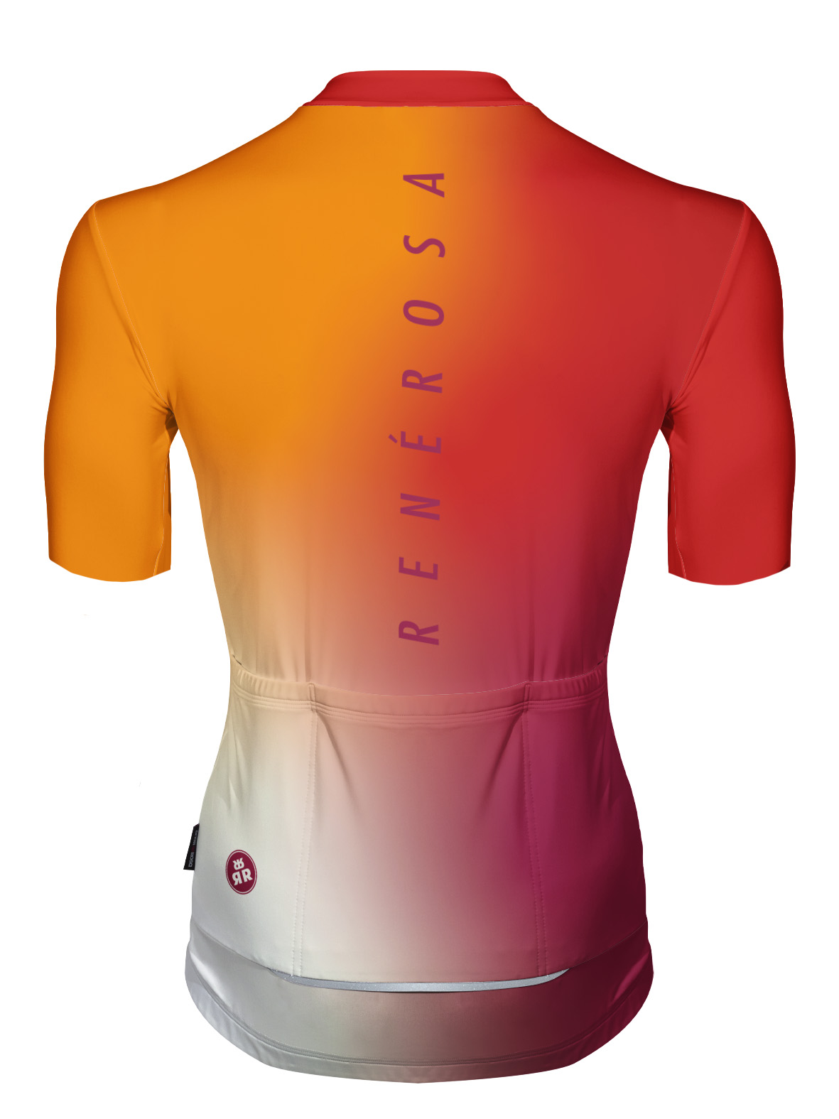 Kurzarm Radtrikot  RRT2048M RenéRosa Delight Orange Fire