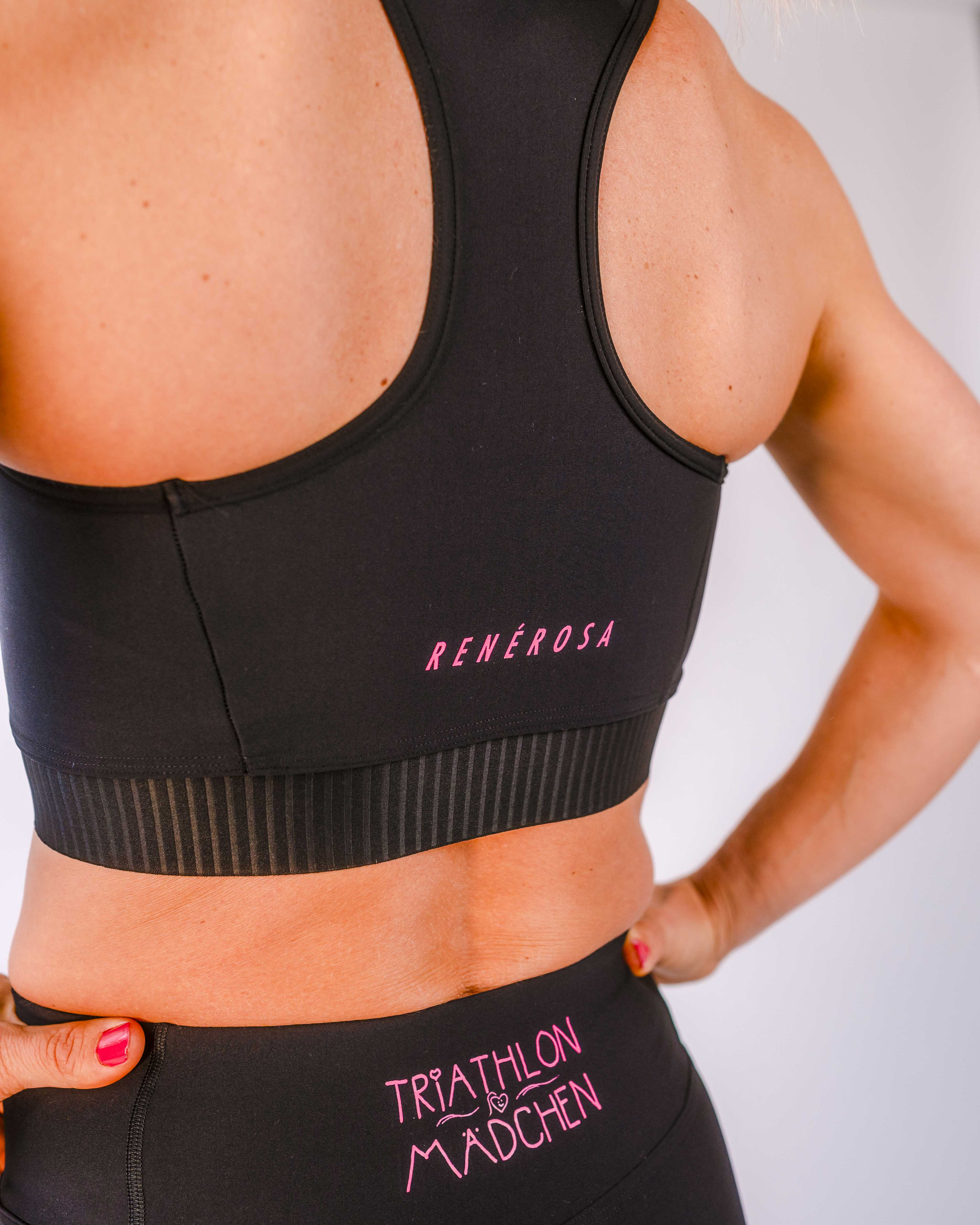 Sport Bustier TriathlonMädchen Schwarz RRT2730W 