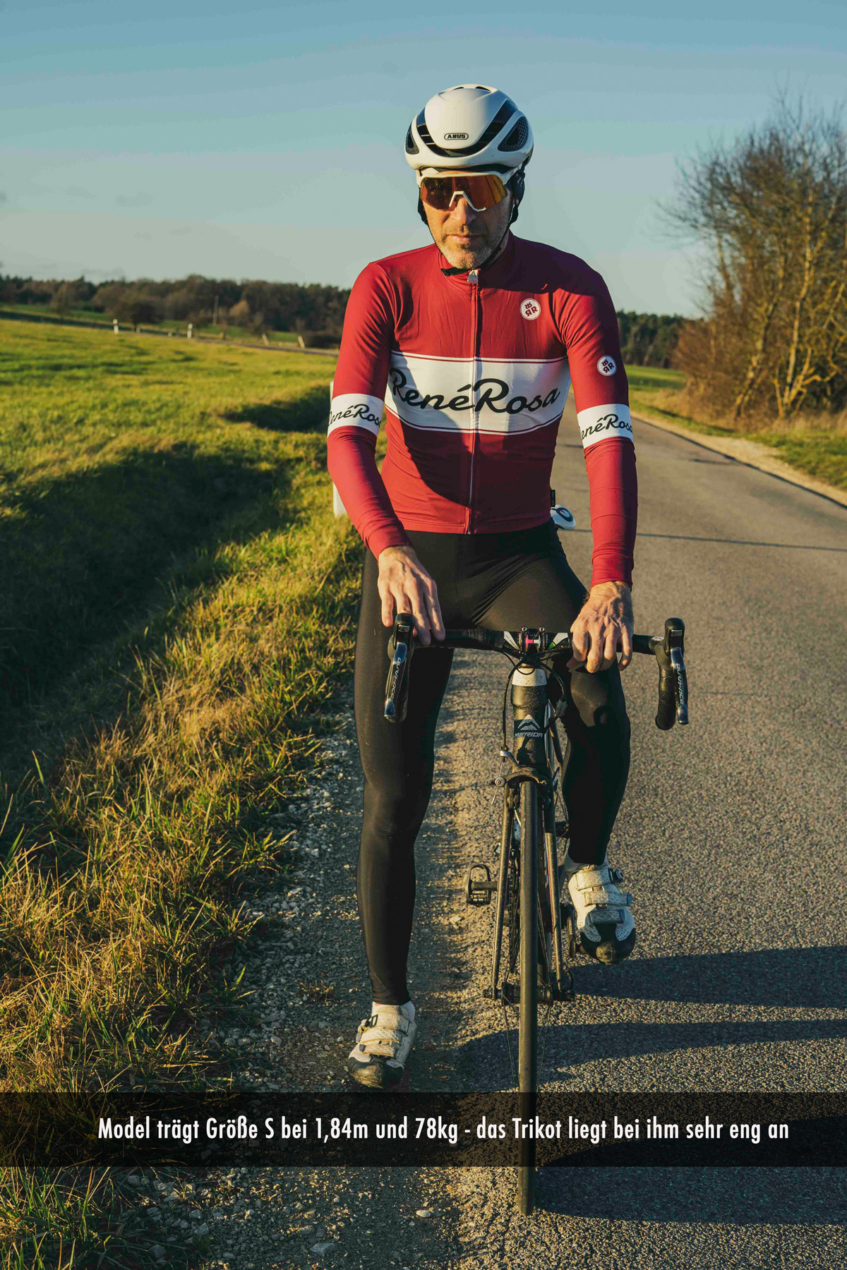 Langarmradtrikotjacke RRT2074M / Vintagestyle Langarmradtrikotjacke RRT2074M / Vintagestyle