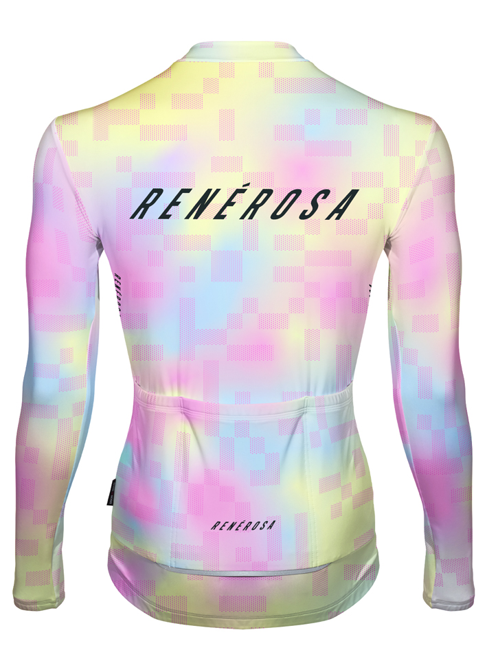 Langarmradtrikot RRT2074U / Pixel Bunt