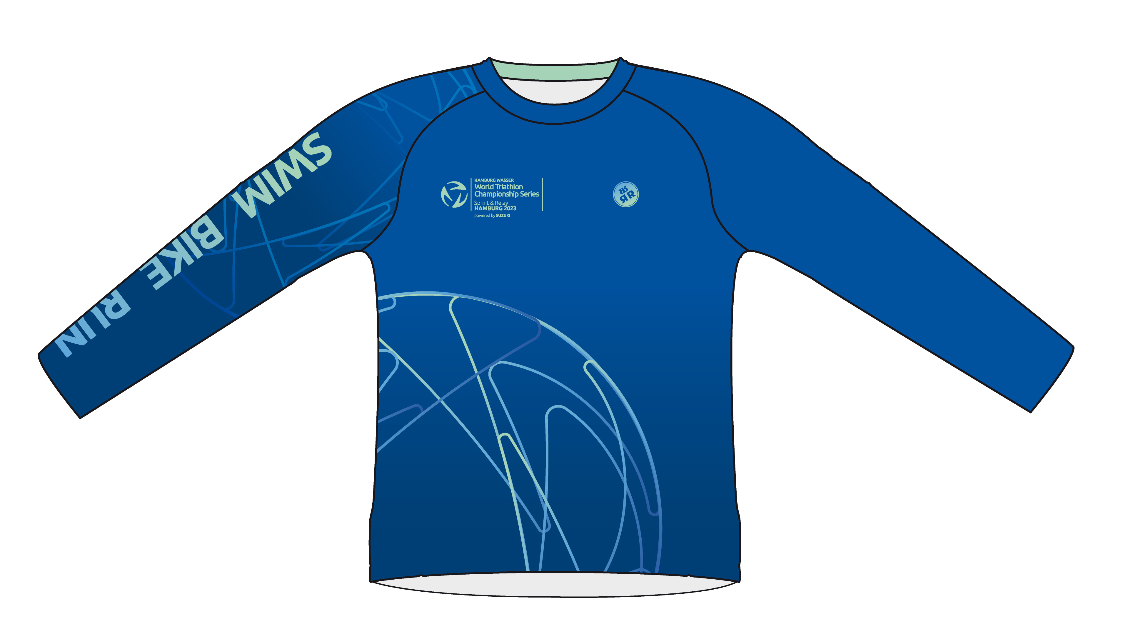 Sport Laufshirt Langarm Ultimate RRT806M / World Triathlon Hamburg 2023