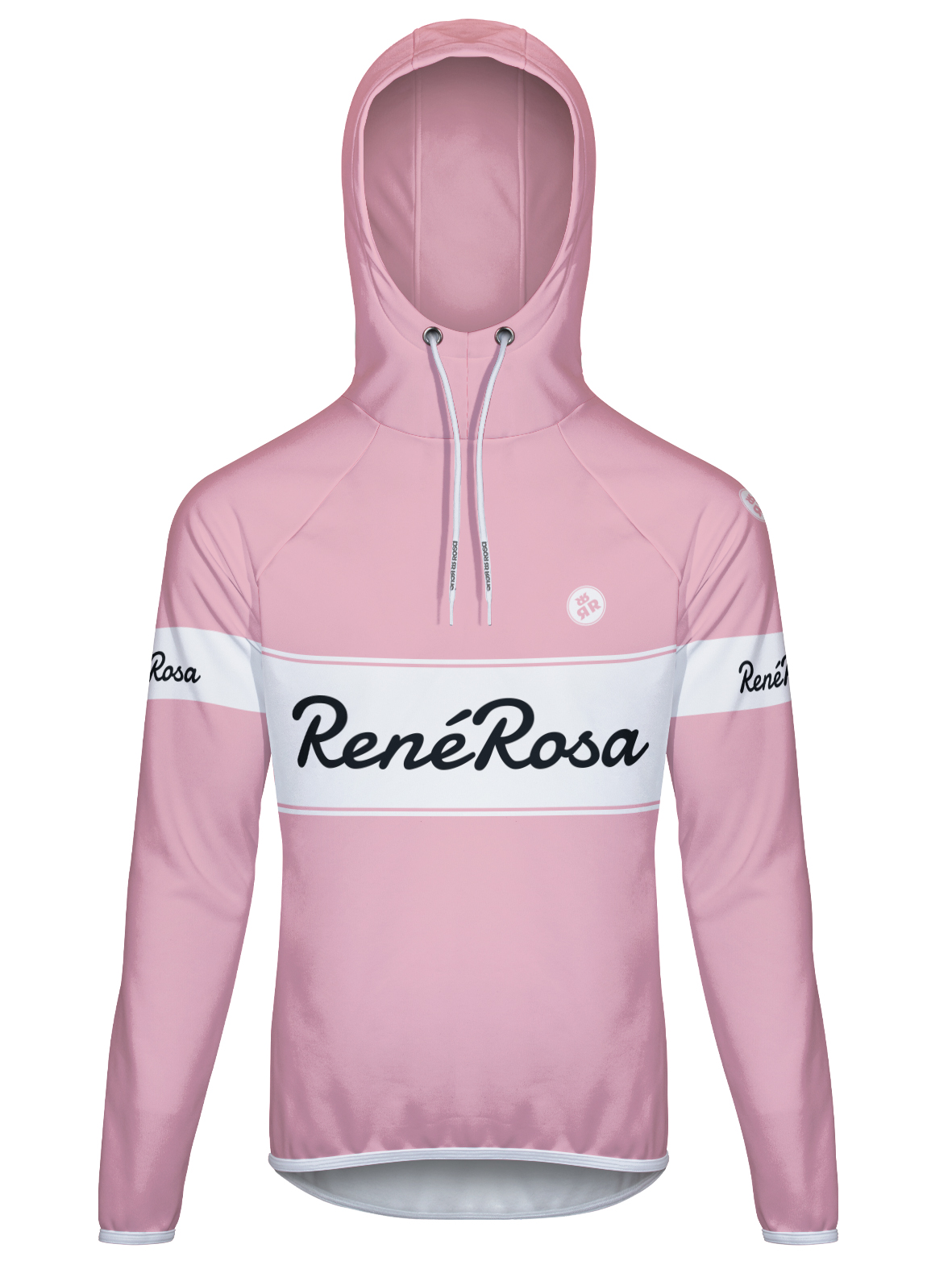 Sport Funktions-Hoodie RRT3244M / Vintagestyle Rosa