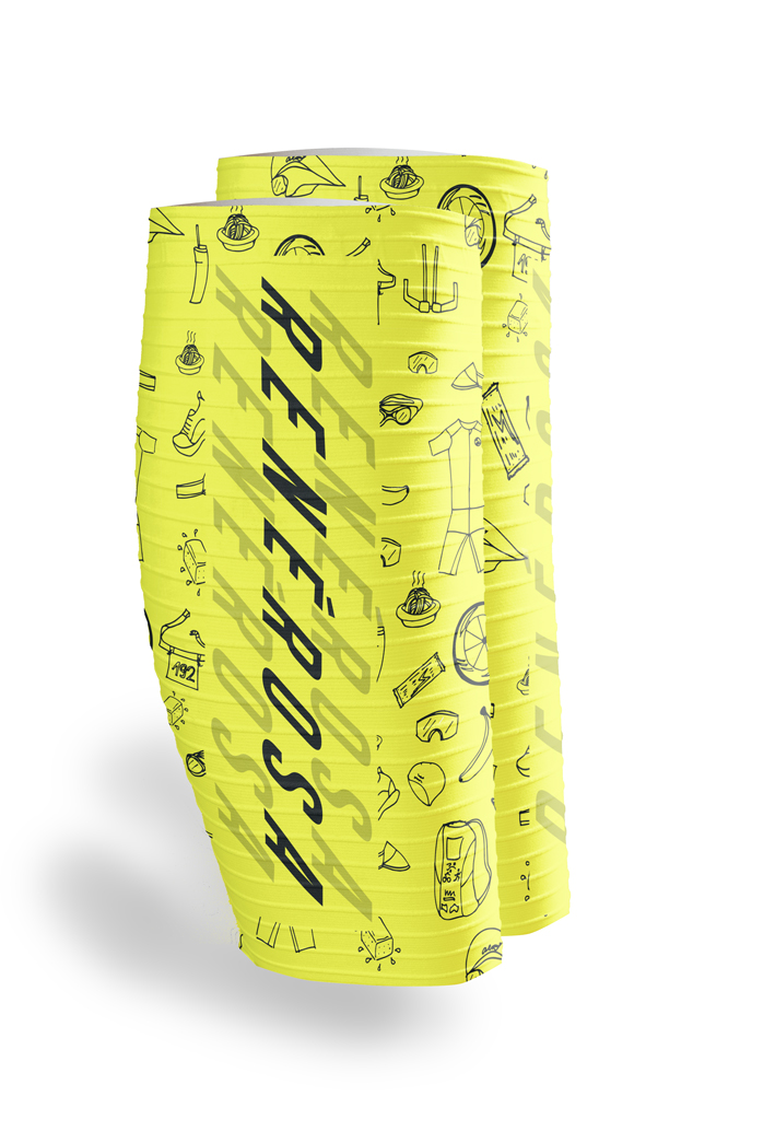 AeroCalfs Triathlon Wadenstulpen NEO Partsofyourlife Yellow