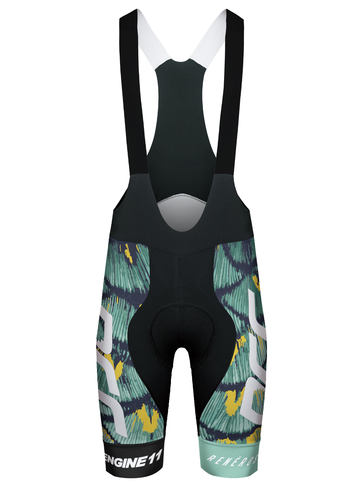 Trägerradhose 2nd Skinline RRT2330M / Peacock DCC Team