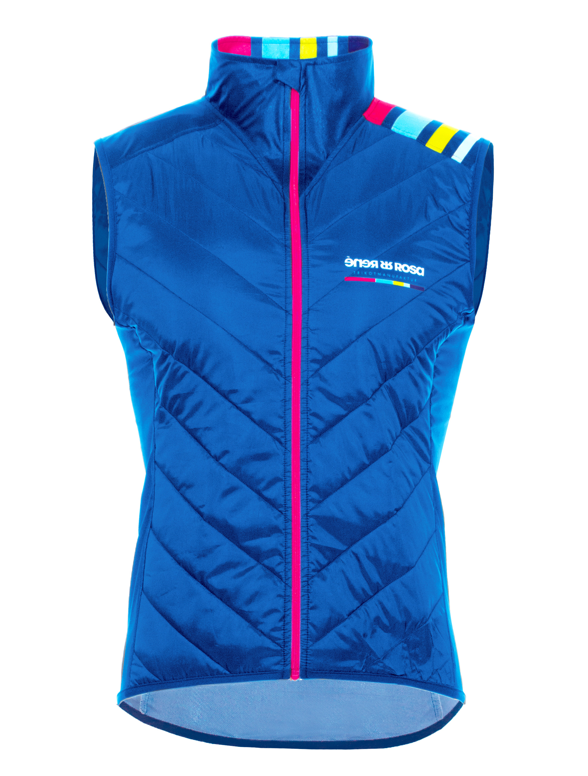 ProSeries quilted wind vest RRT1101M / RR-Stripes blue